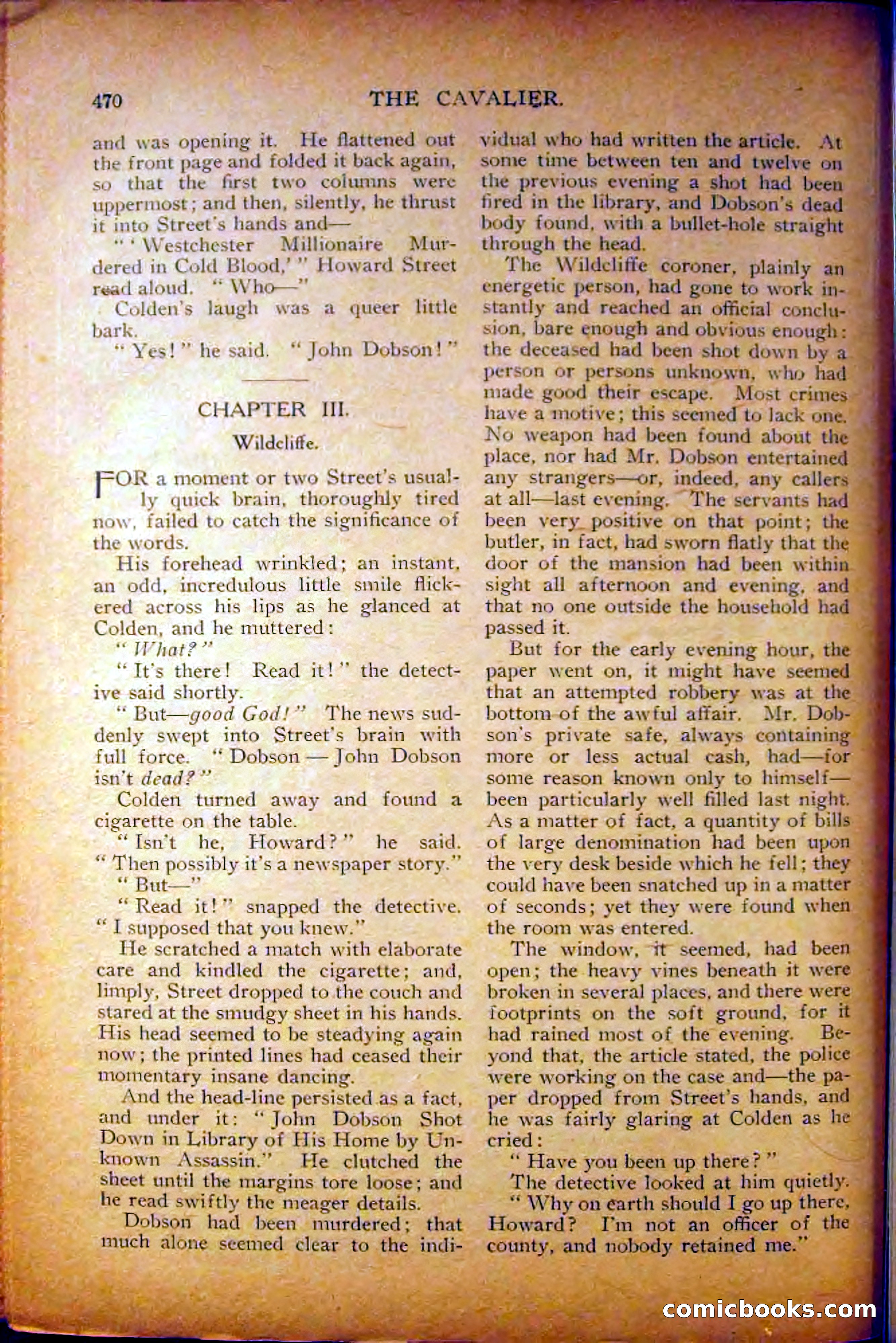The Cavalier, September 28, 1912 — page 92 of 208