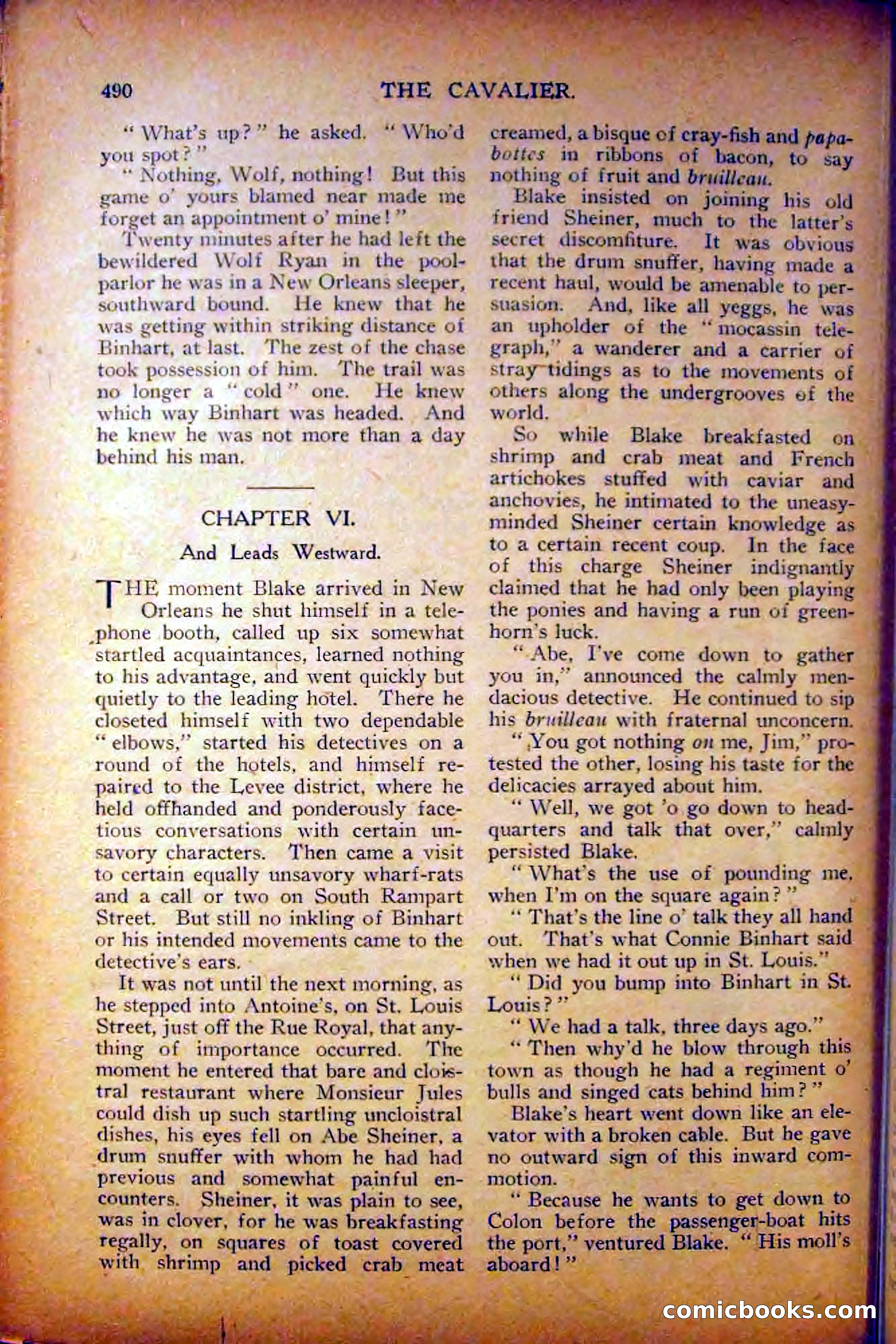 The Cavalier, September 28, 1912 — page 112 of 208