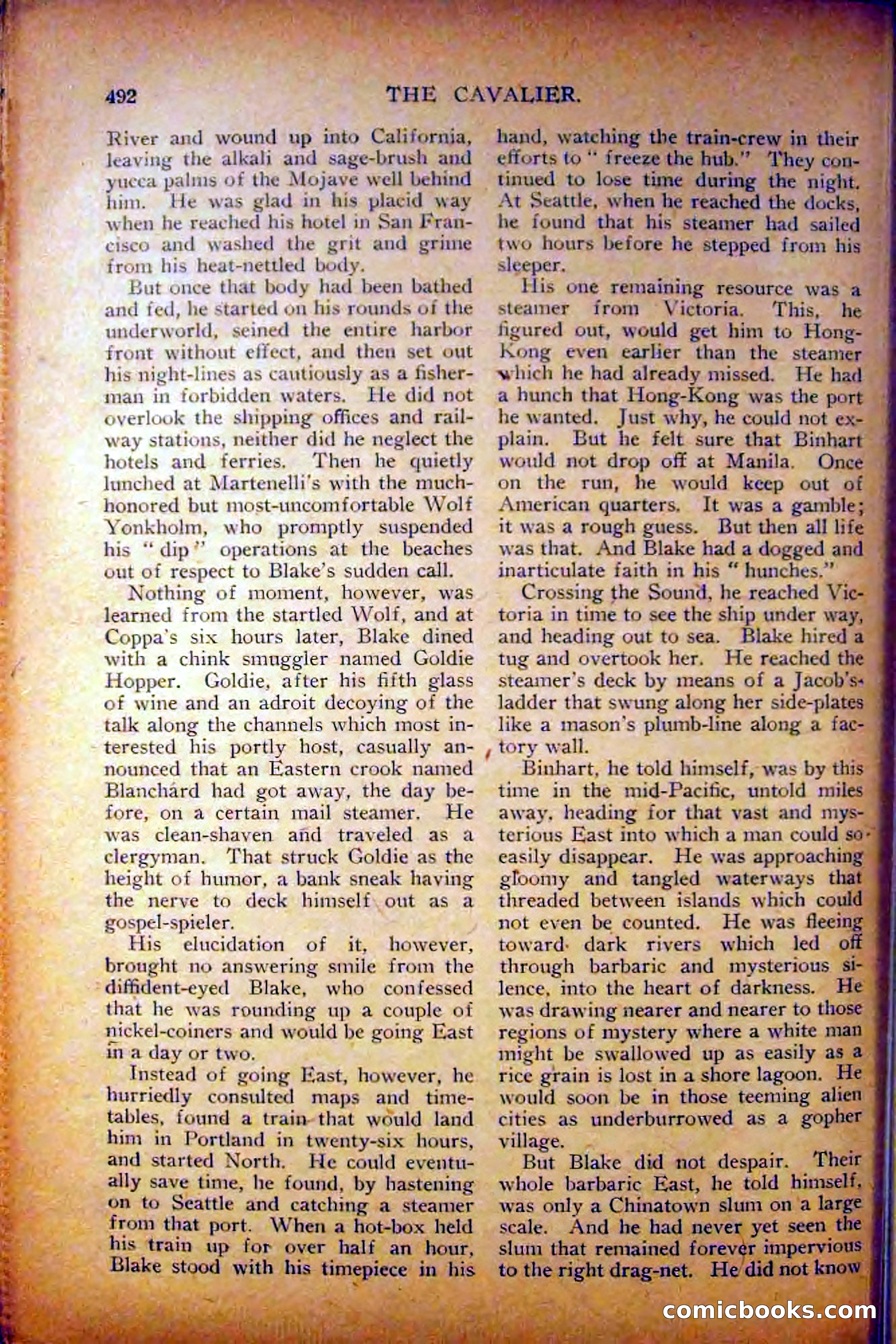 The Cavalier, September 28, 1912 — page 114 of 208