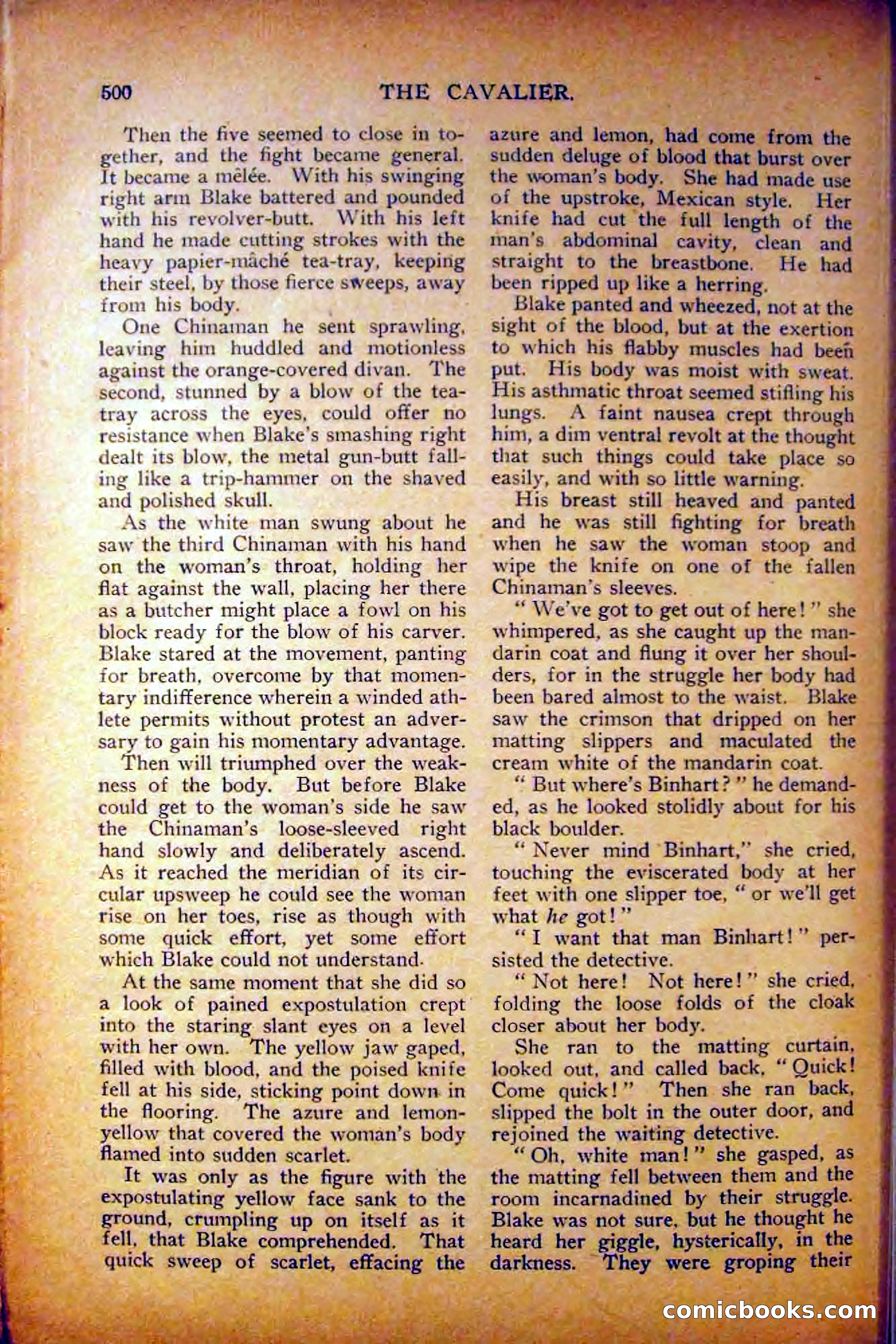 The Cavalier, September 28, 1912 — page 122 of 208