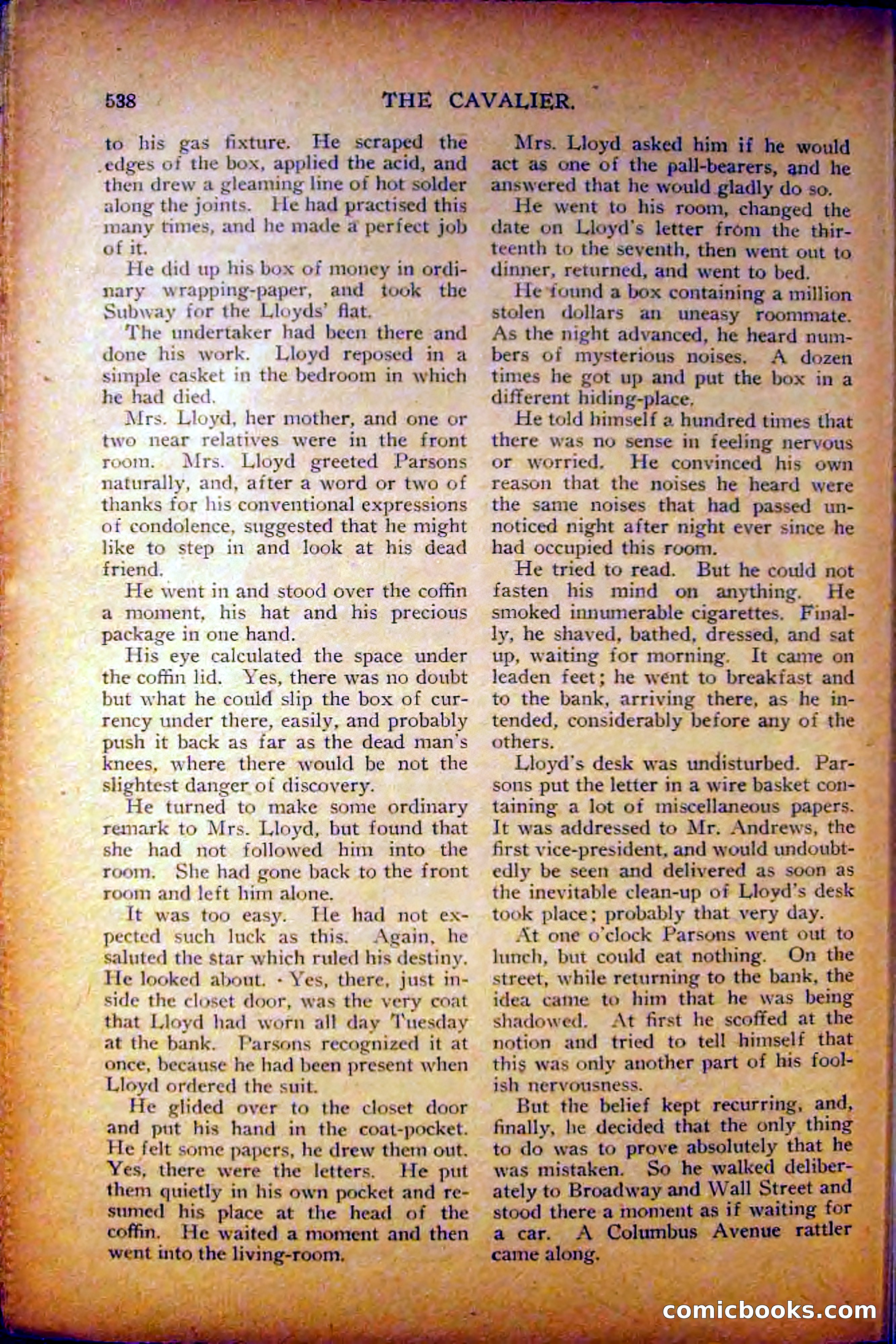 The Cavalier, September 28, 1912 — page 160 of 208