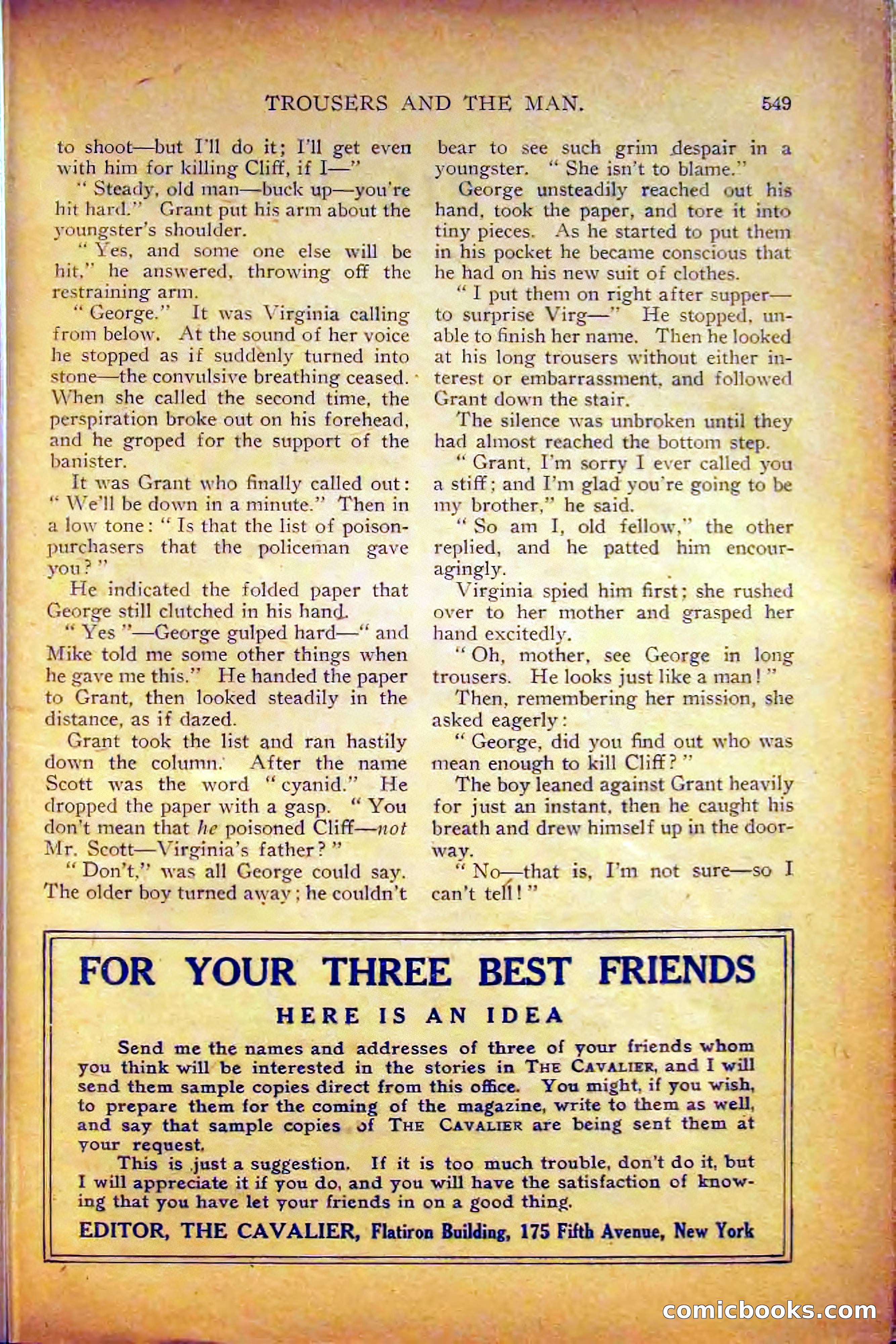 The Cavalier, September 28, 1912 — page 171 of 208