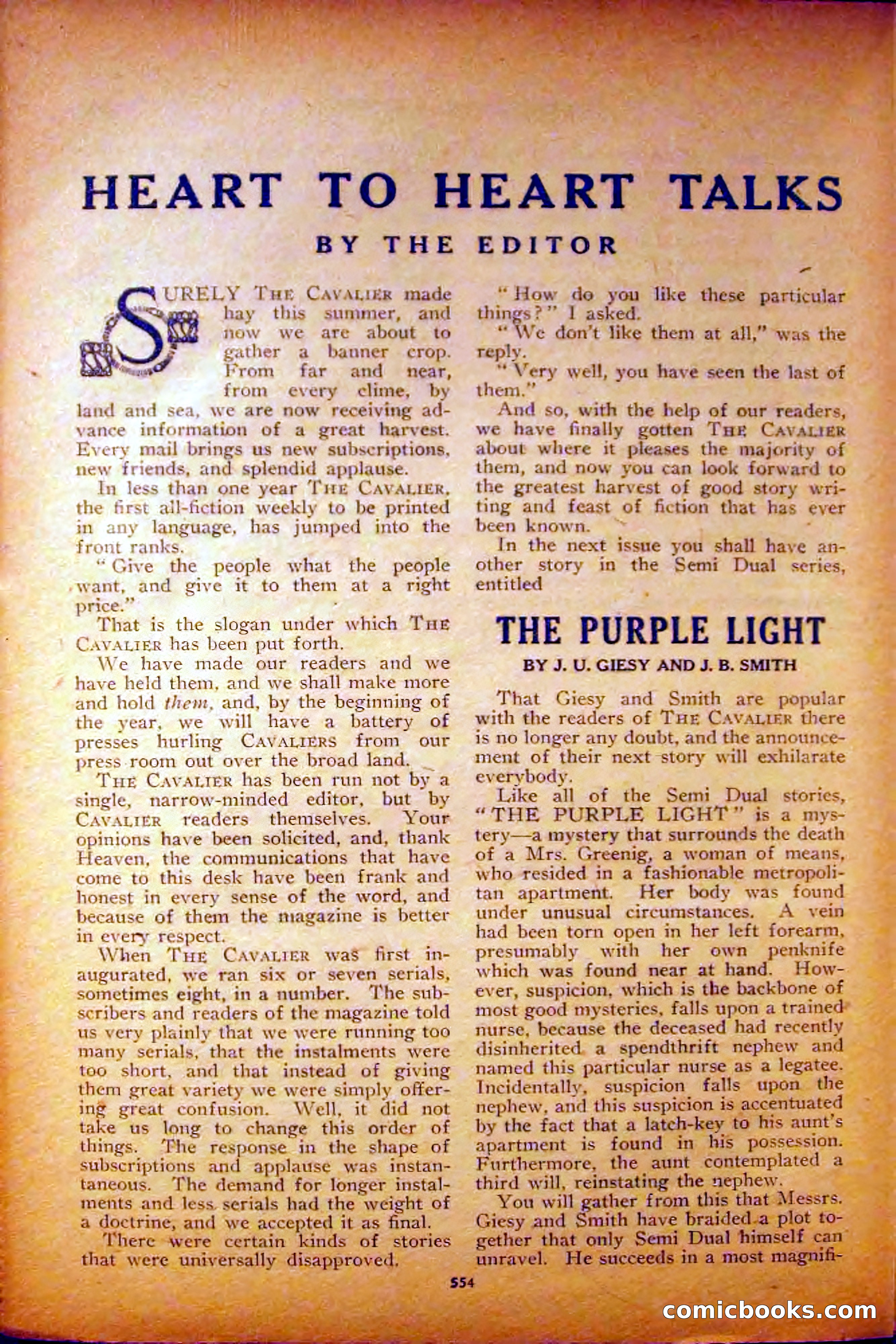 The Cavalier, September 28, 1912 — page 176 of 208