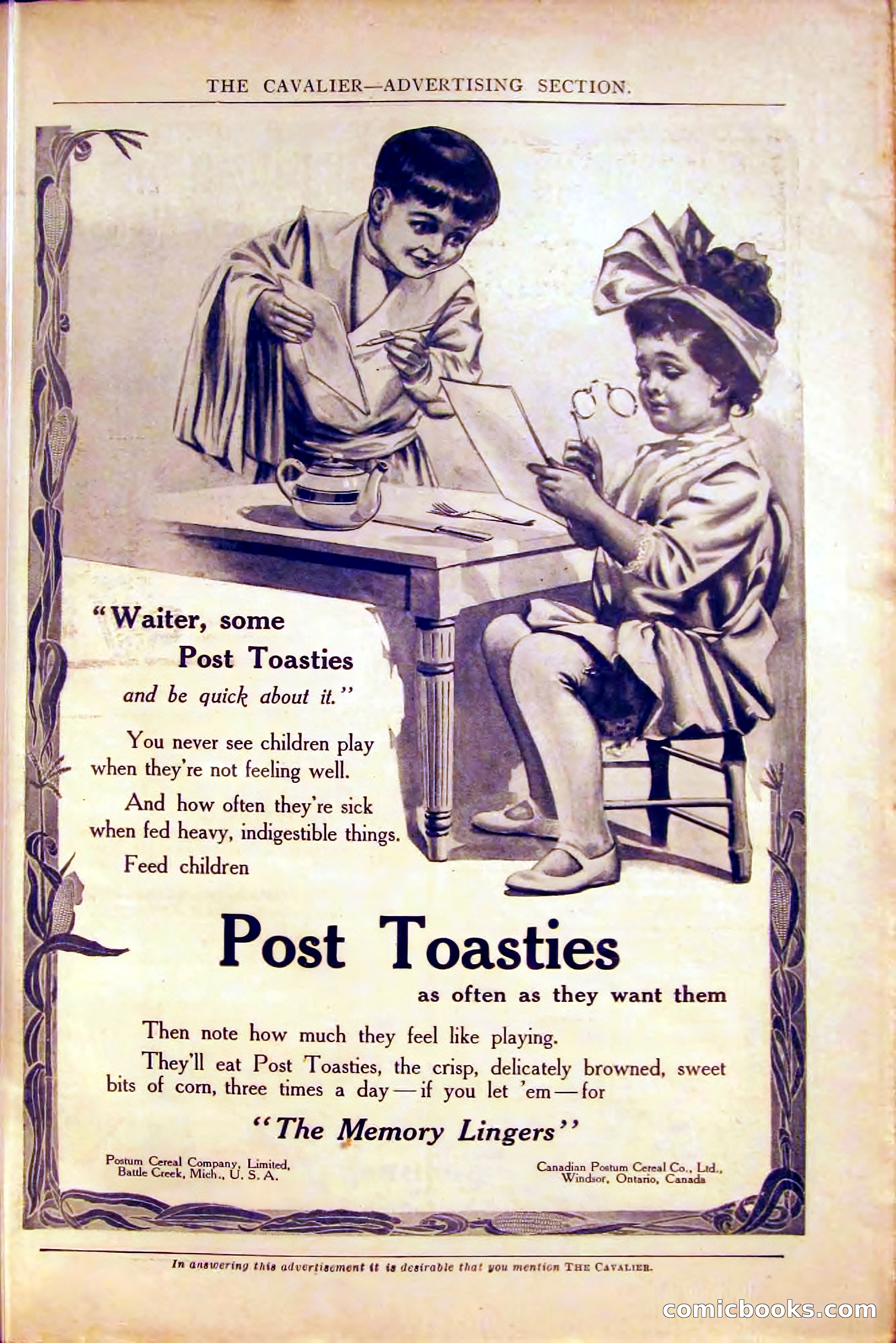 The Cavalier, September 28, 1912 — page 203 of 208