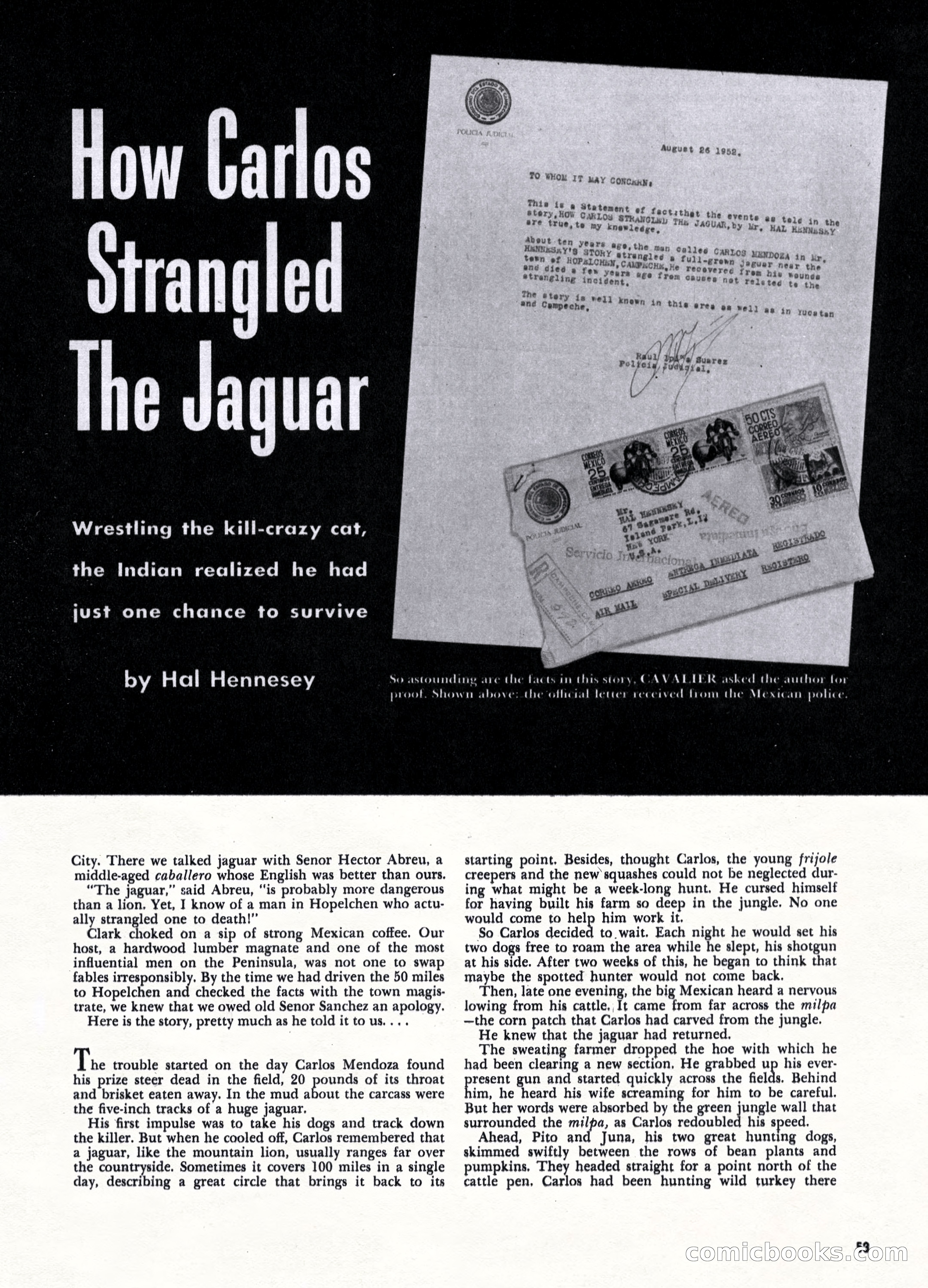 Cavalier, May 1953 — page 55 of 84