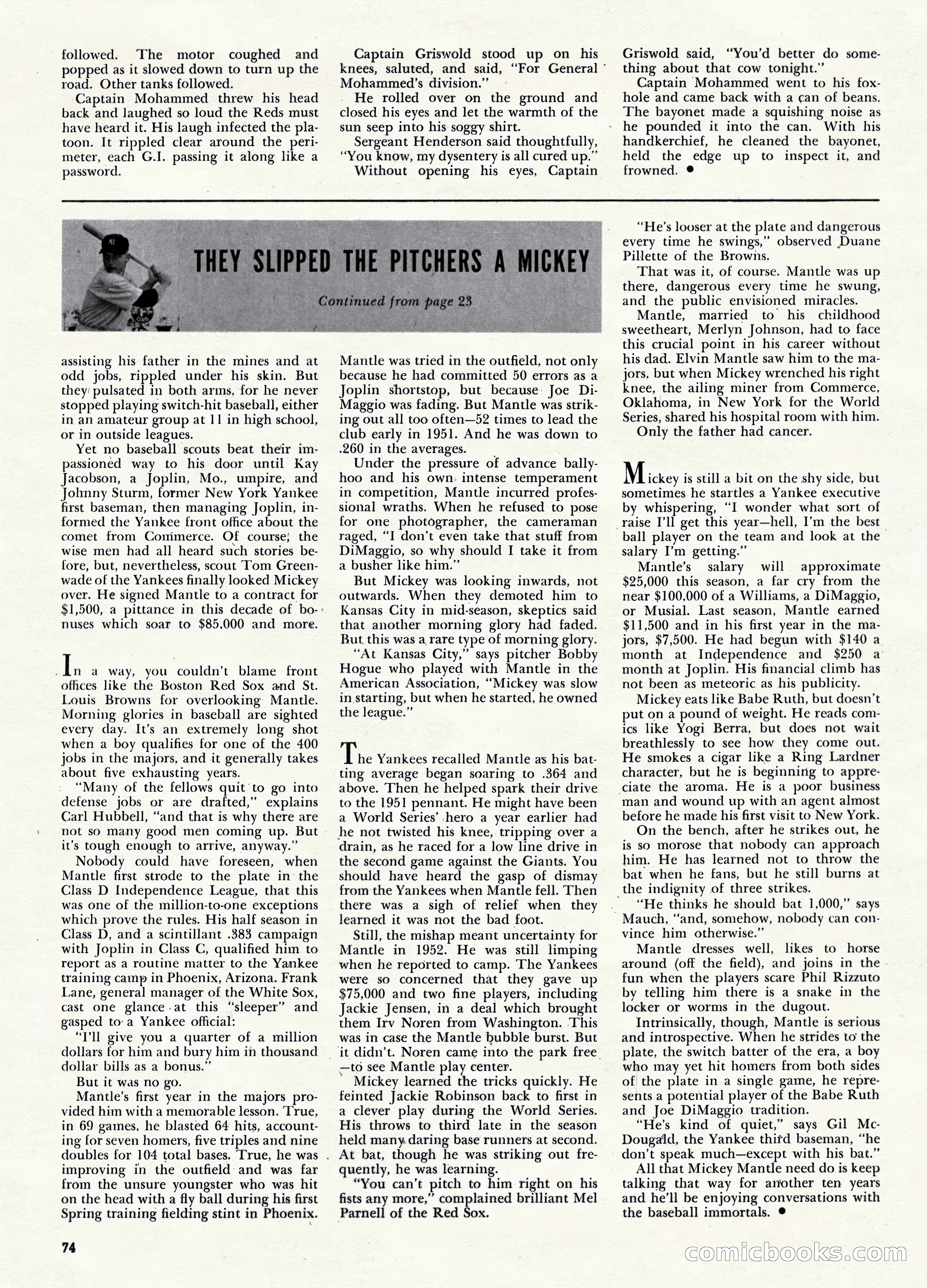 Cavalier, May 1953 — page 76 of 84