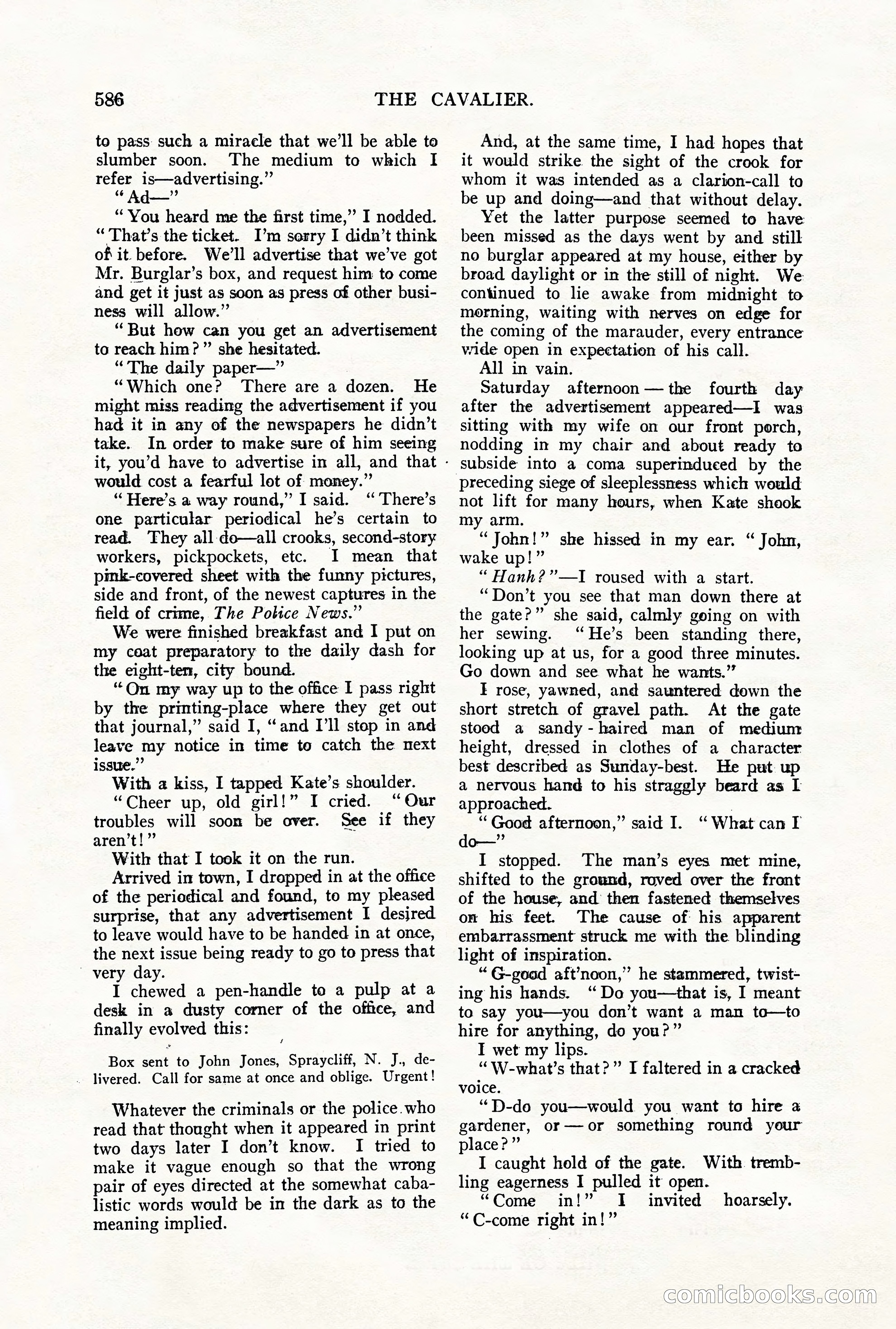 The Cavalier for May — page 14 of 198