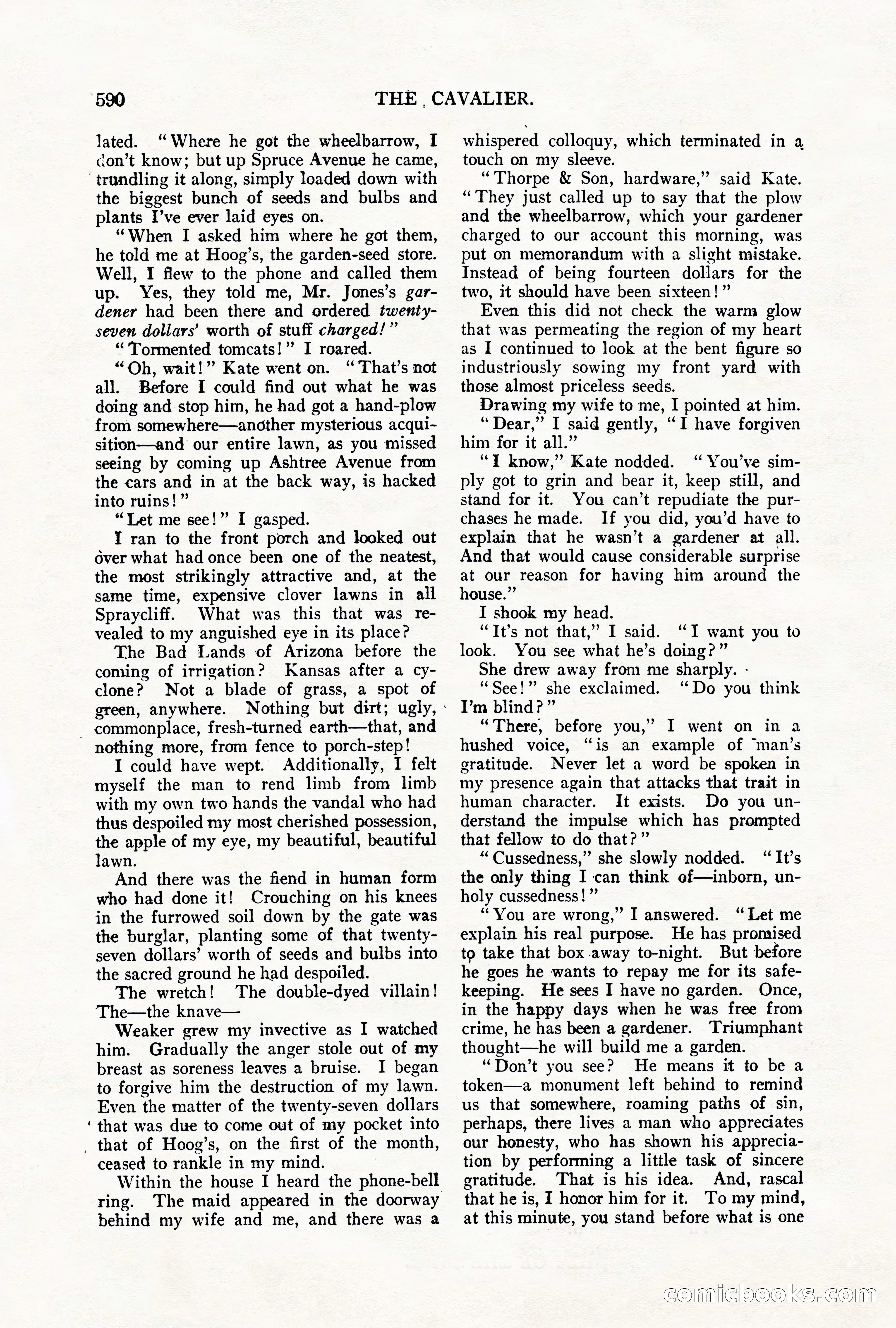 The Cavalier for May — page 18 of 198