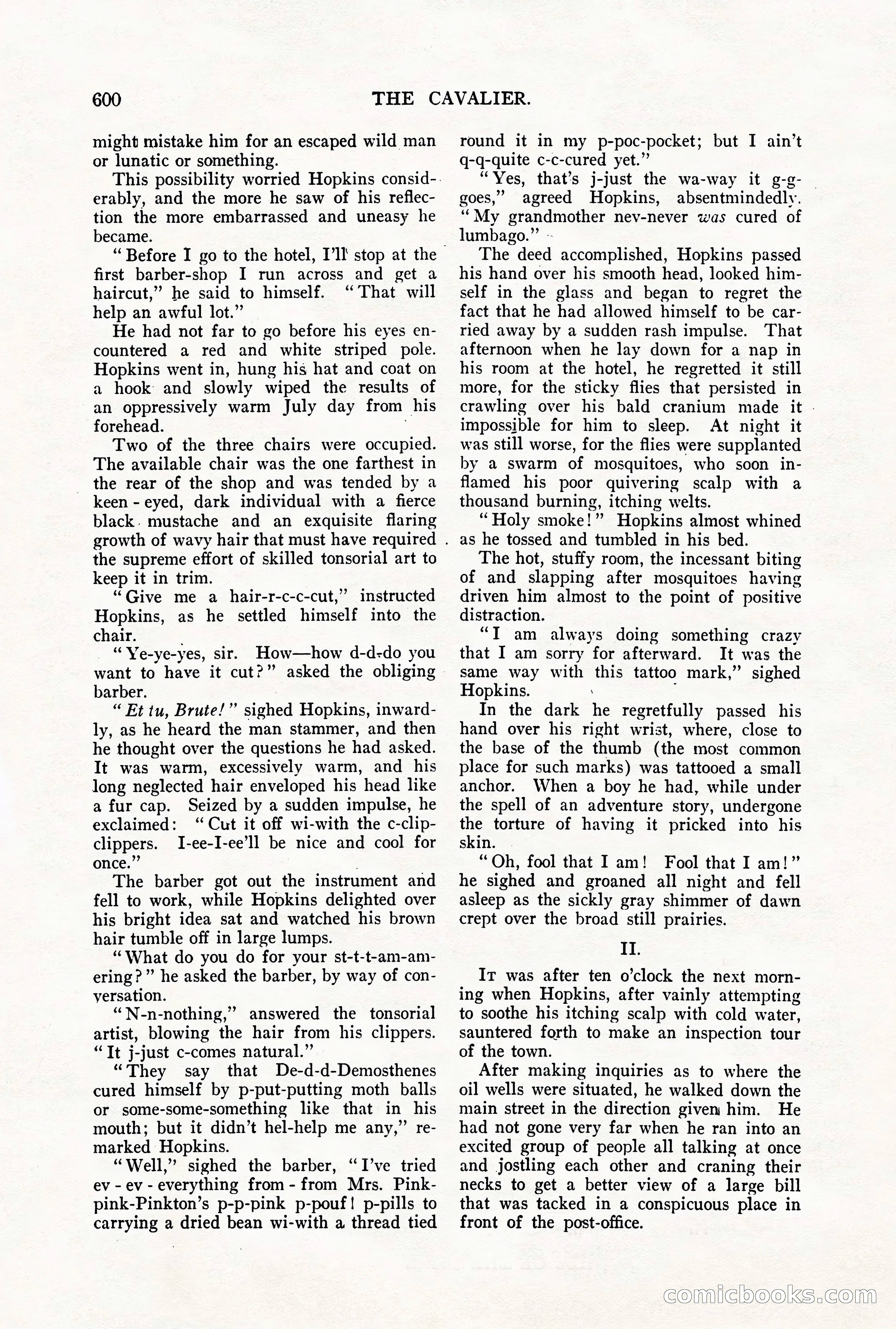 The Cavalier for May — page 28 of 198