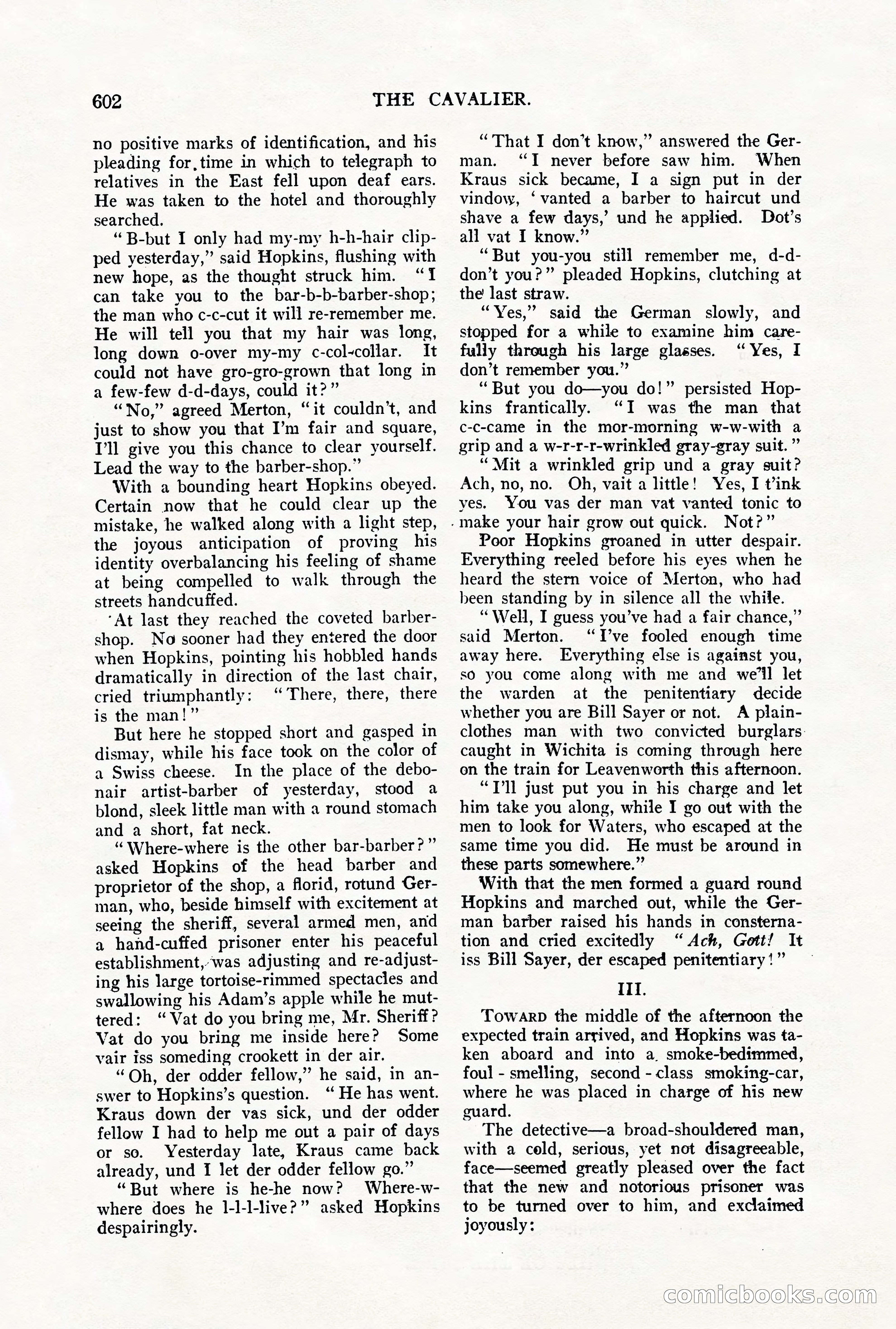 The Cavalier for May — page 30 of 198