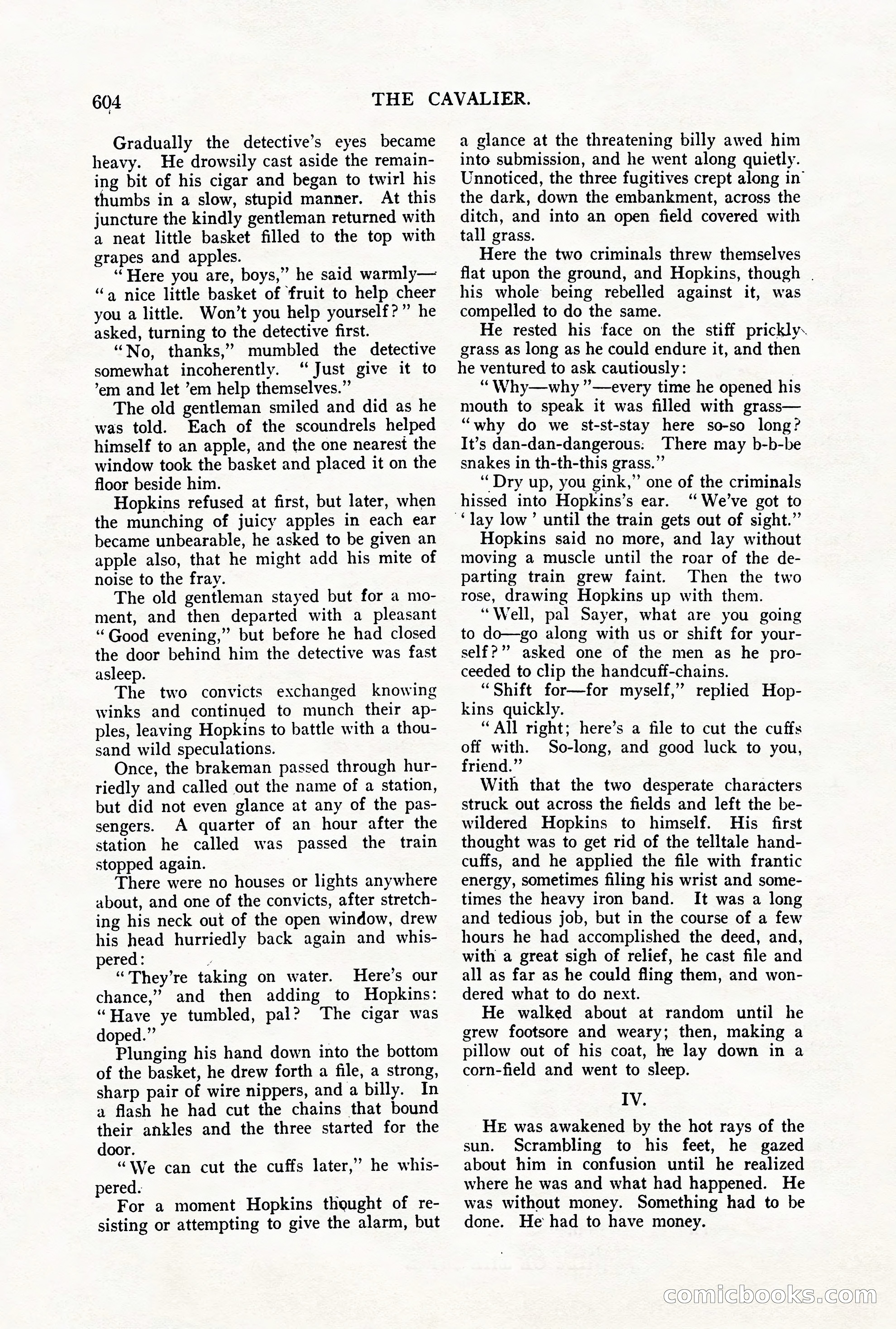 The Cavalier for May — page 32 of 198