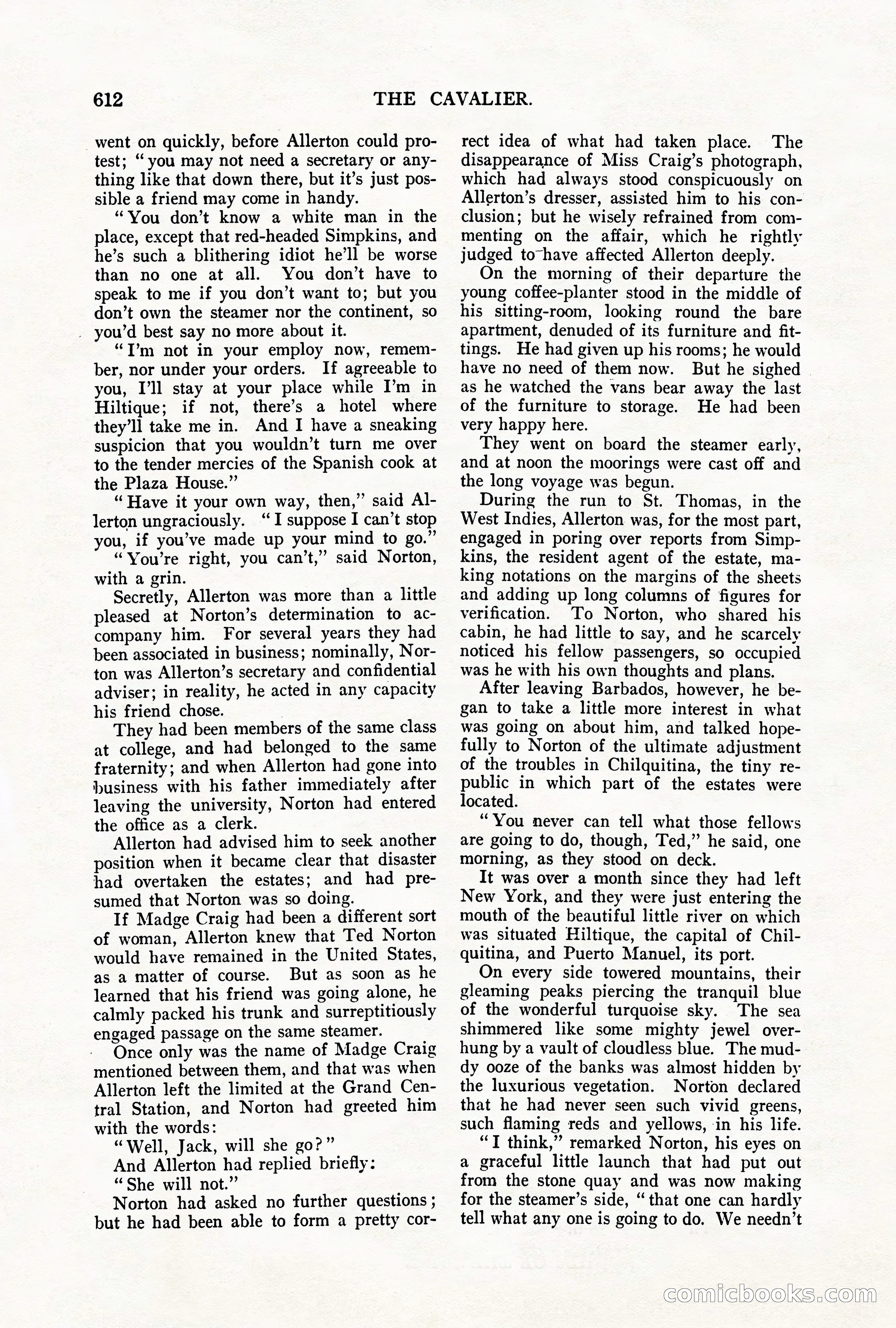 The Cavalier for May — page 40 of 198
