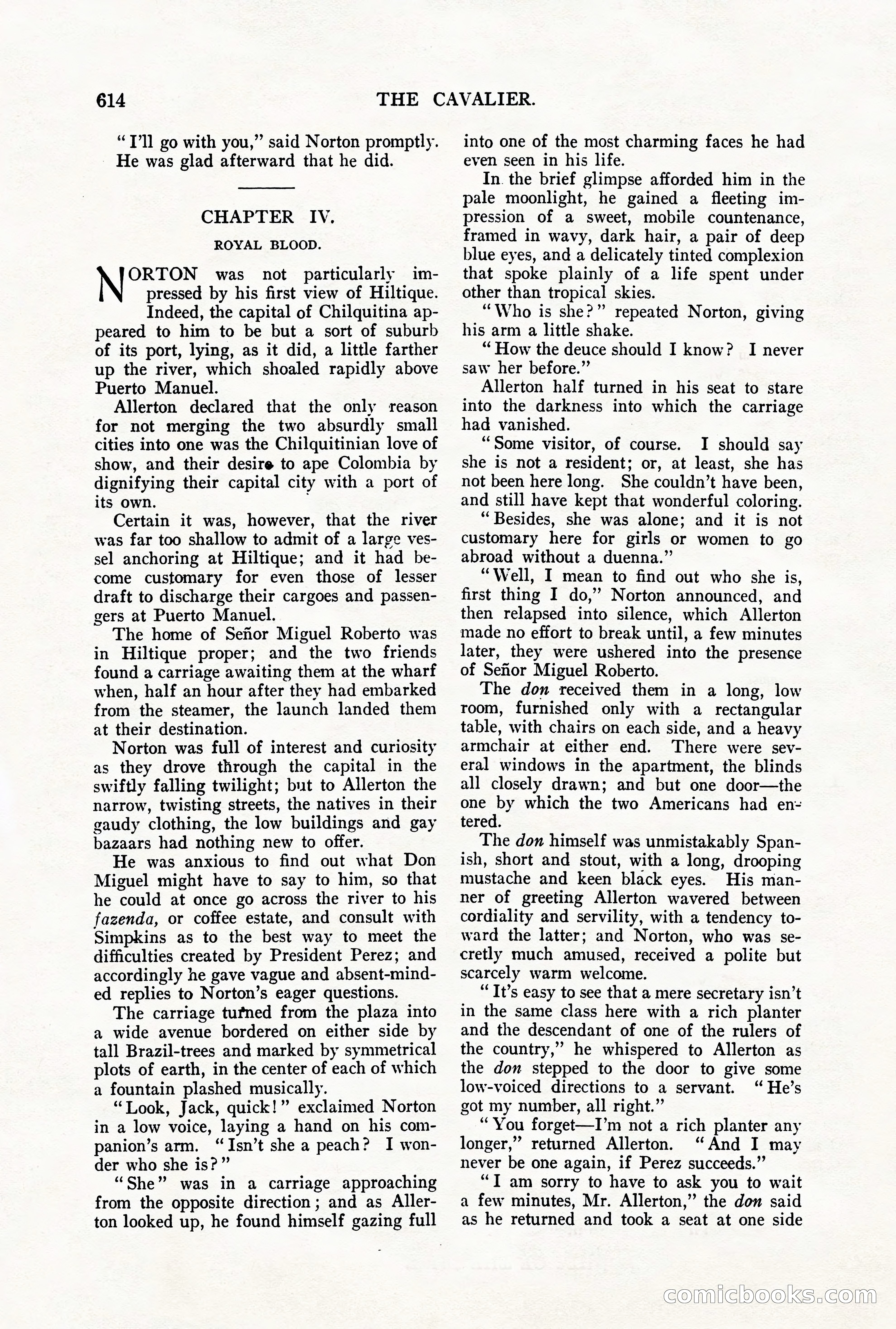 The Cavalier for May — page 42 of 198