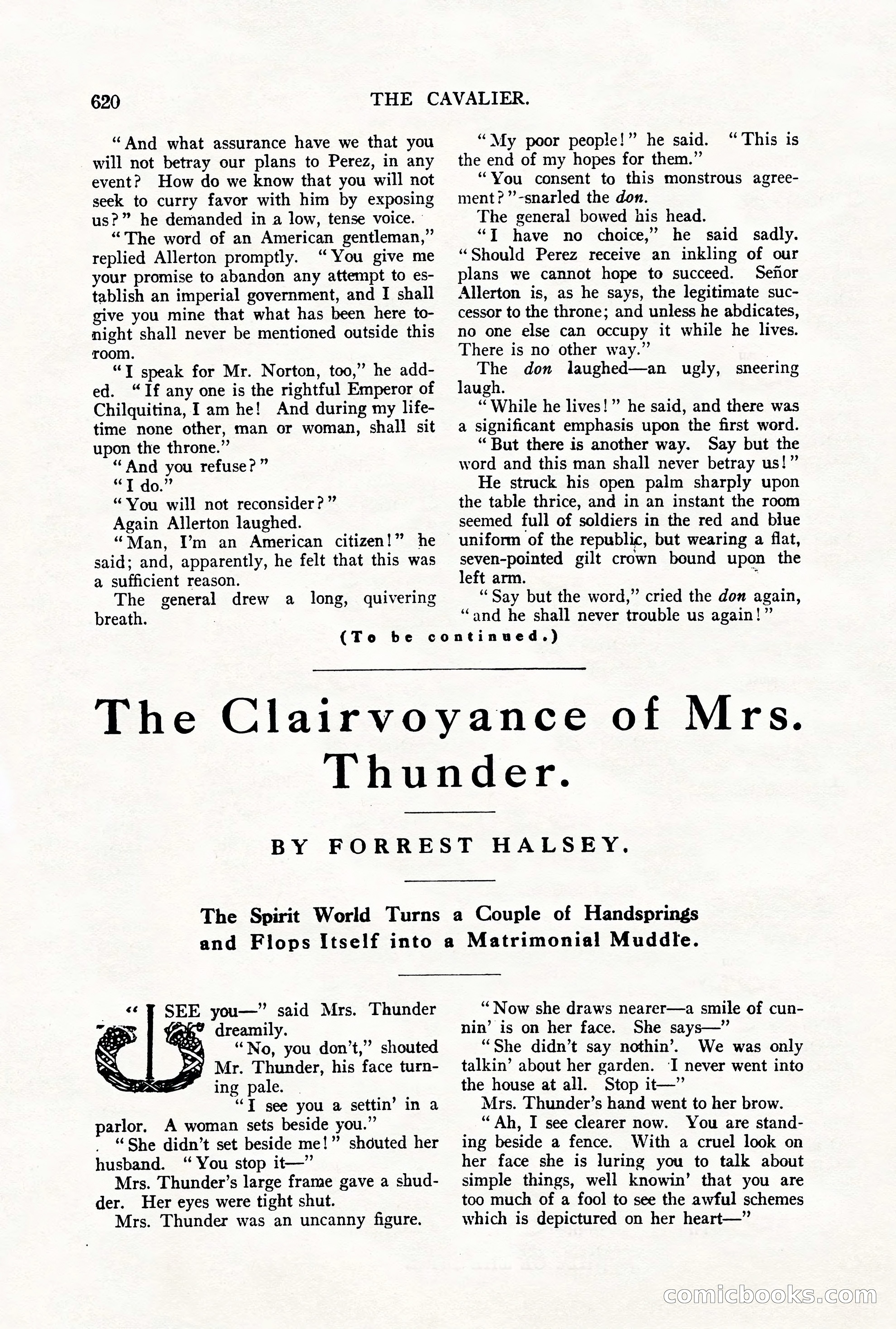 The Cavalier for May — page 48 of 198