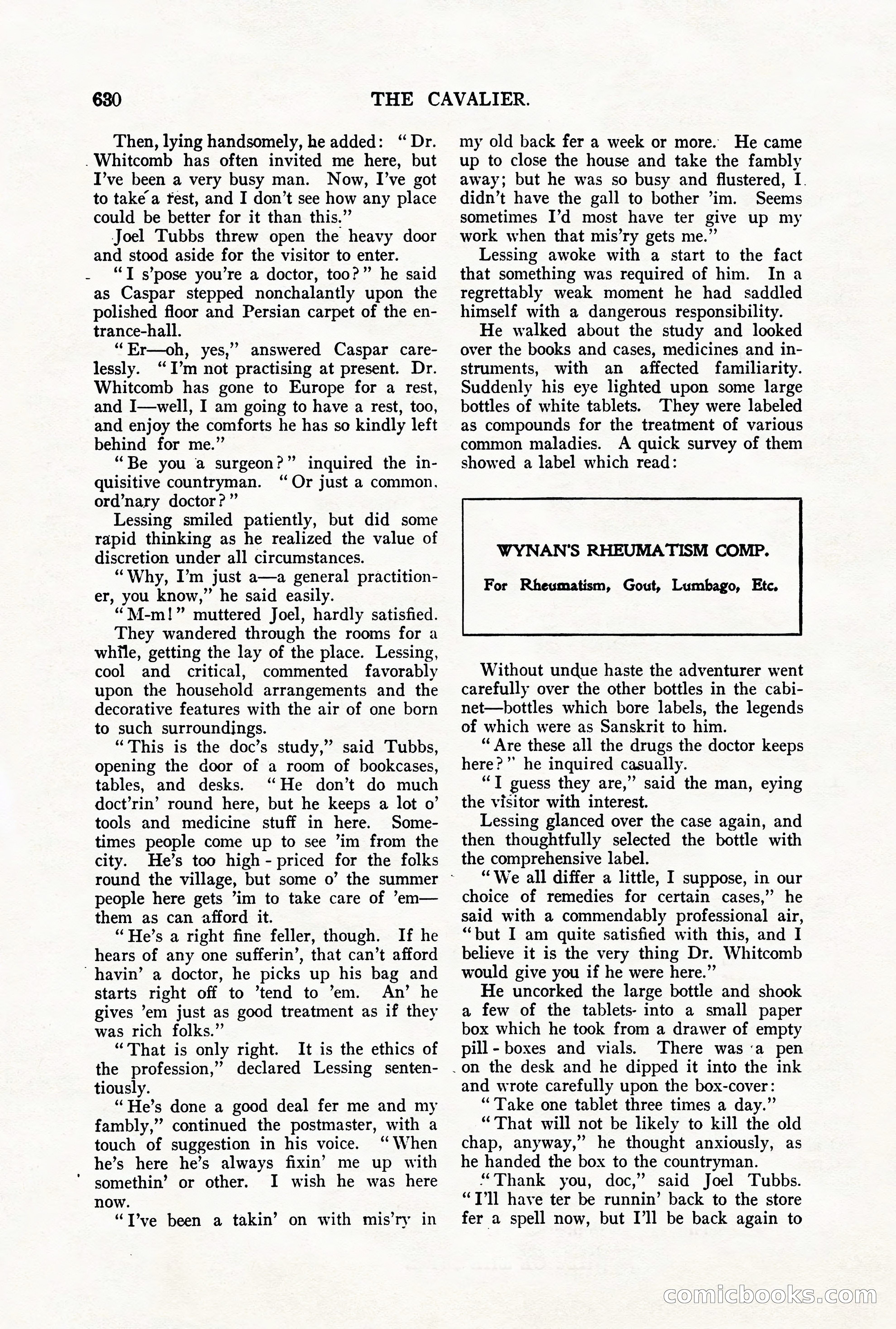 The Cavalier for May — page 58 of 198