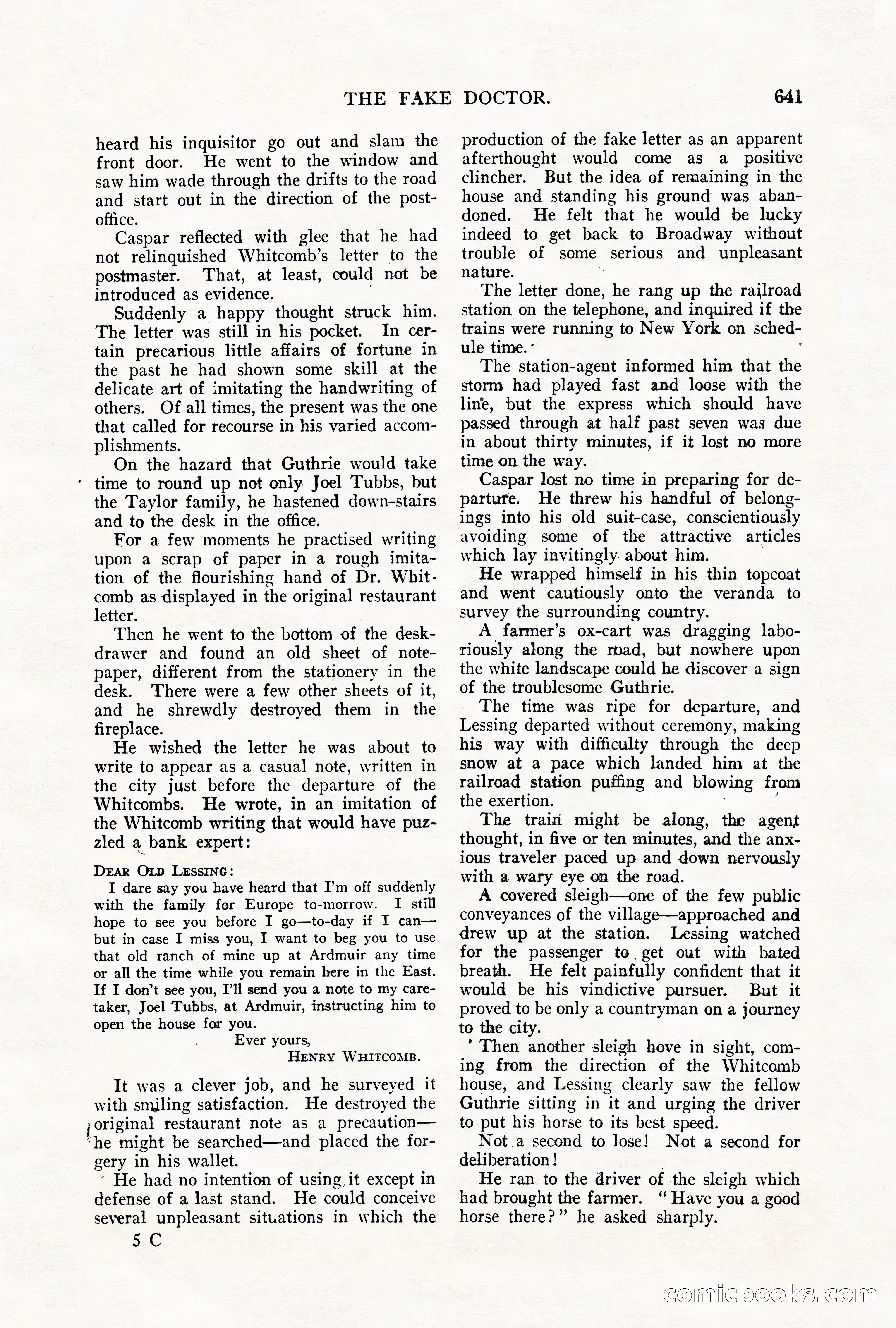 The Cavalier for May — page 69 of 198