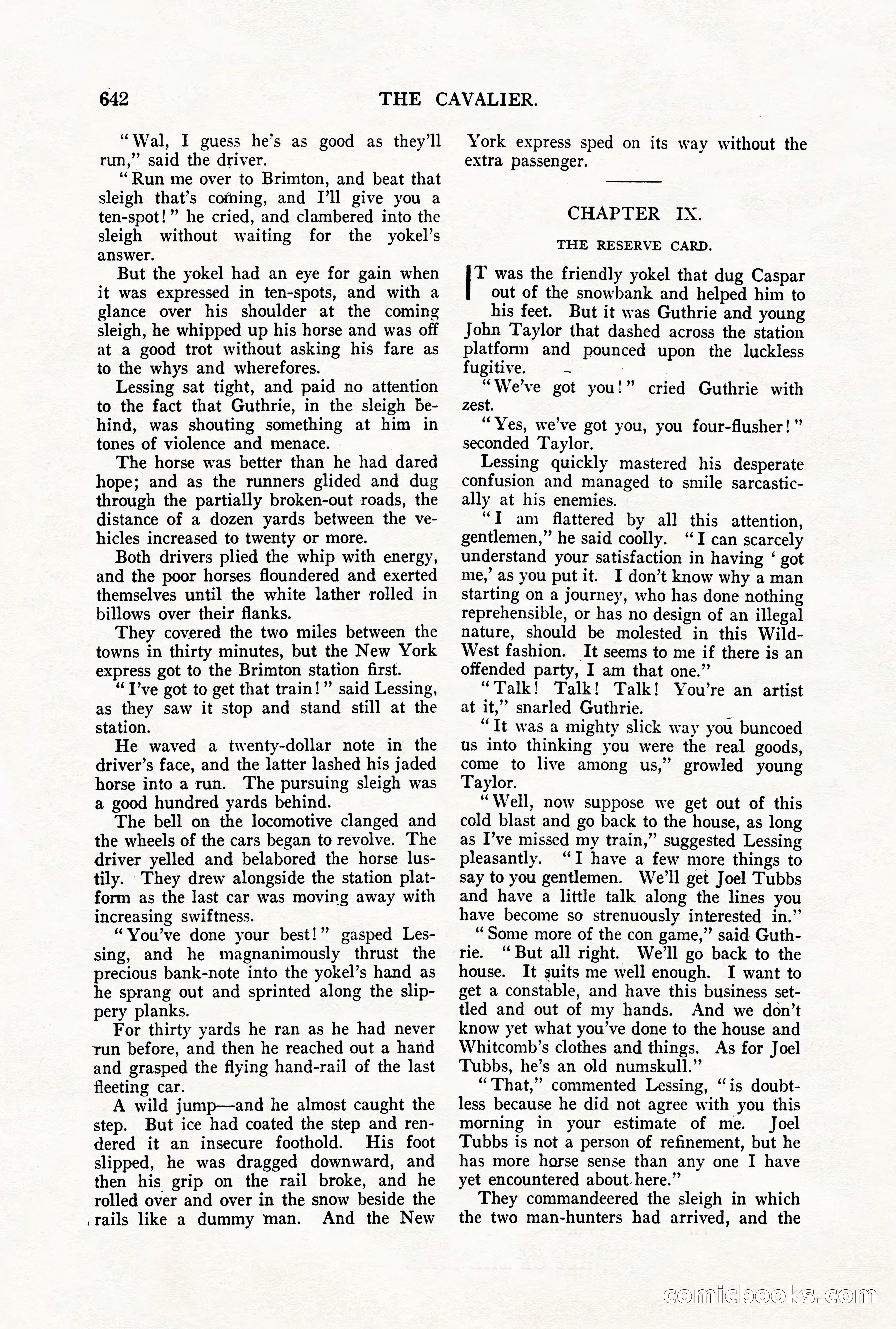 The Cavalier for May — page 70 of 198