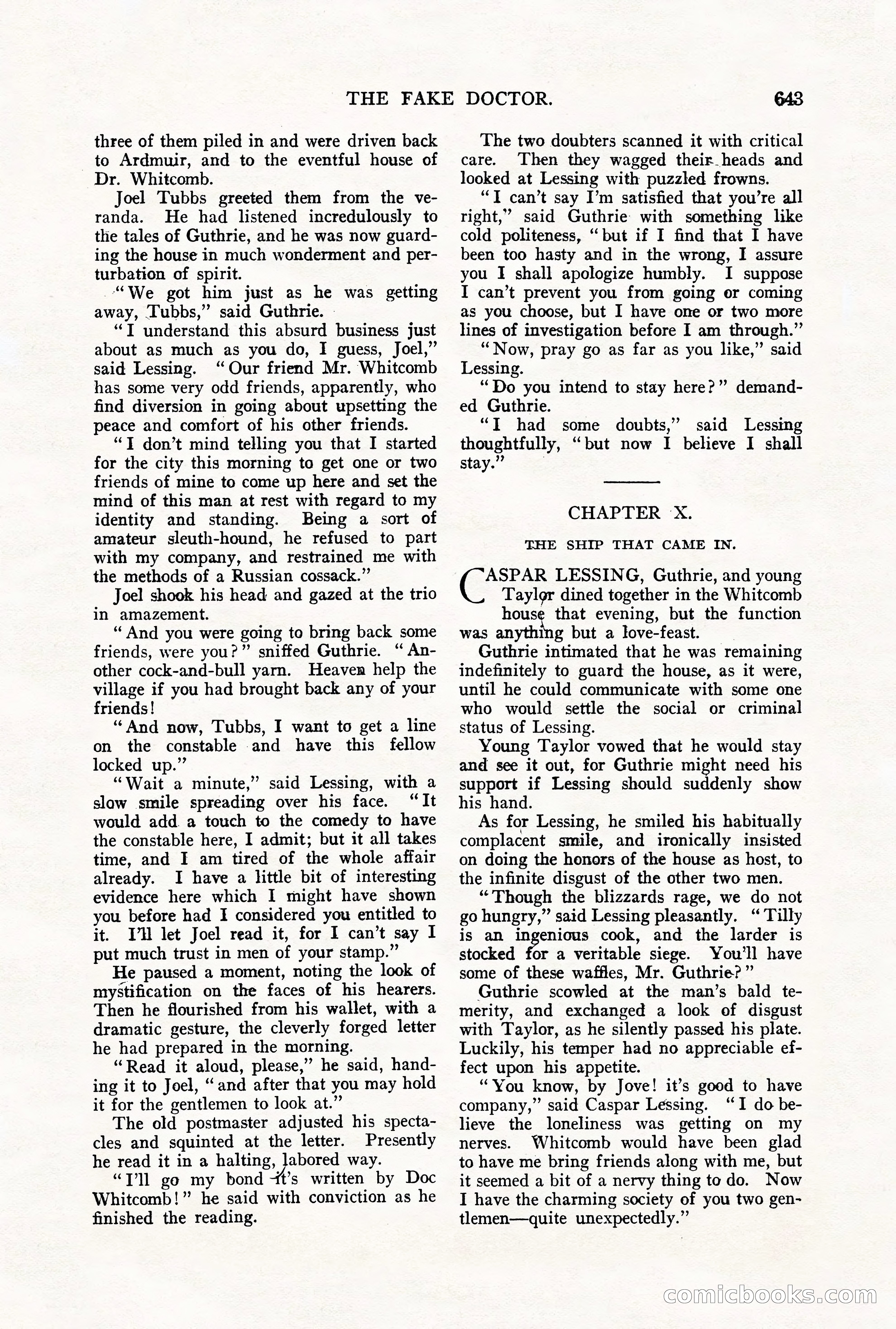 The Cavalier for May — page 71 of 198