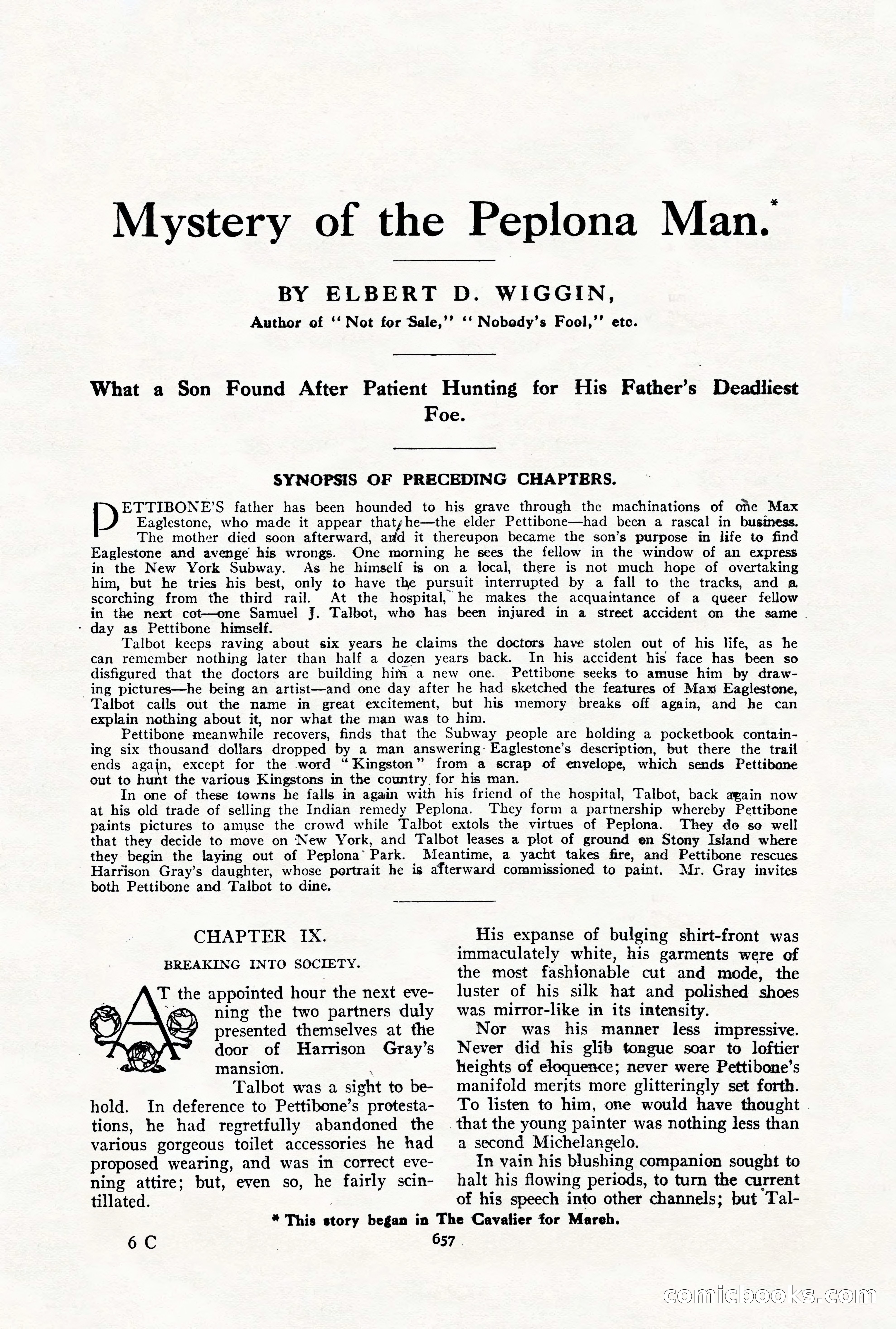 The Cavalier for May — page 85 of 198