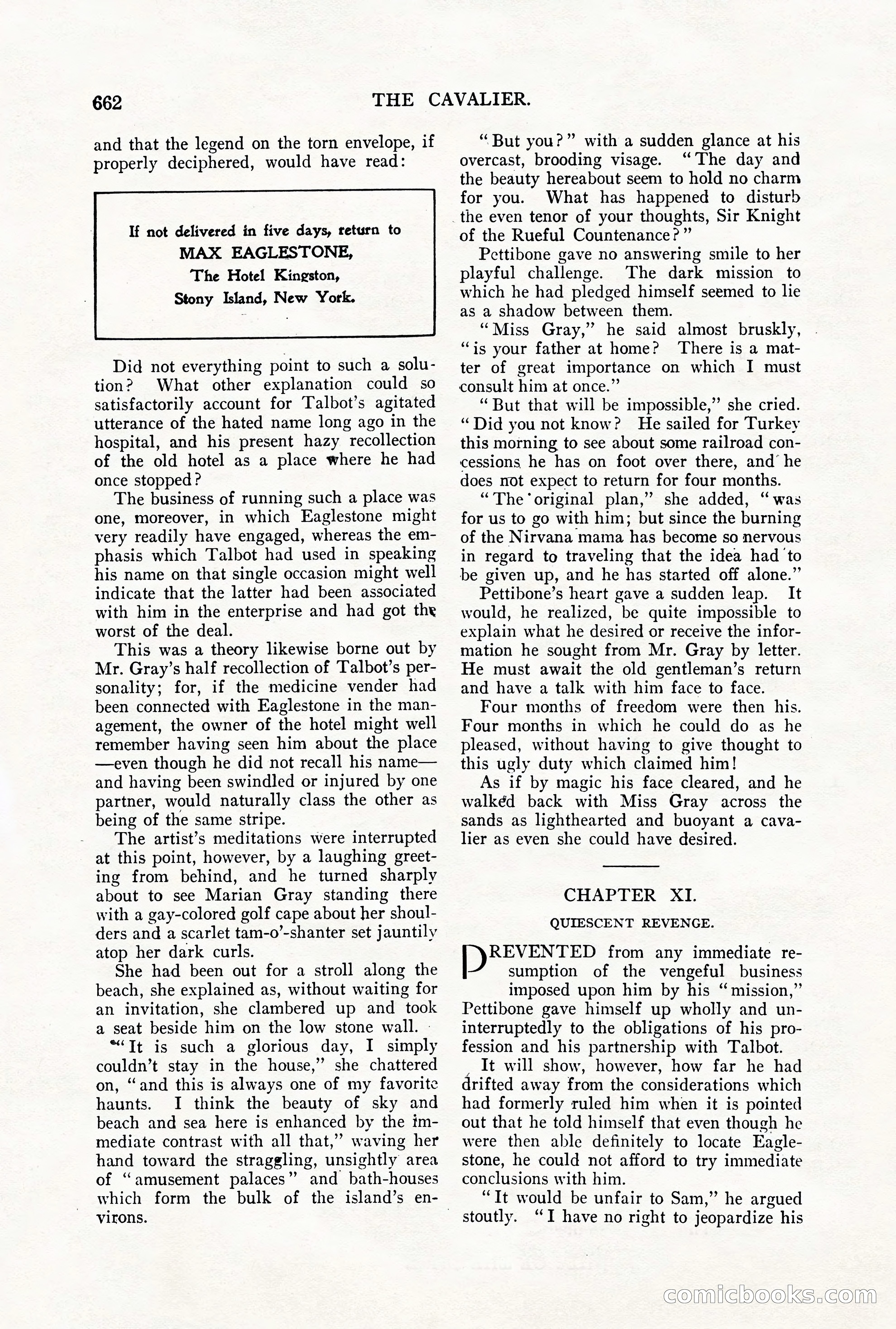 The Cavalier for May — page 90 of 198