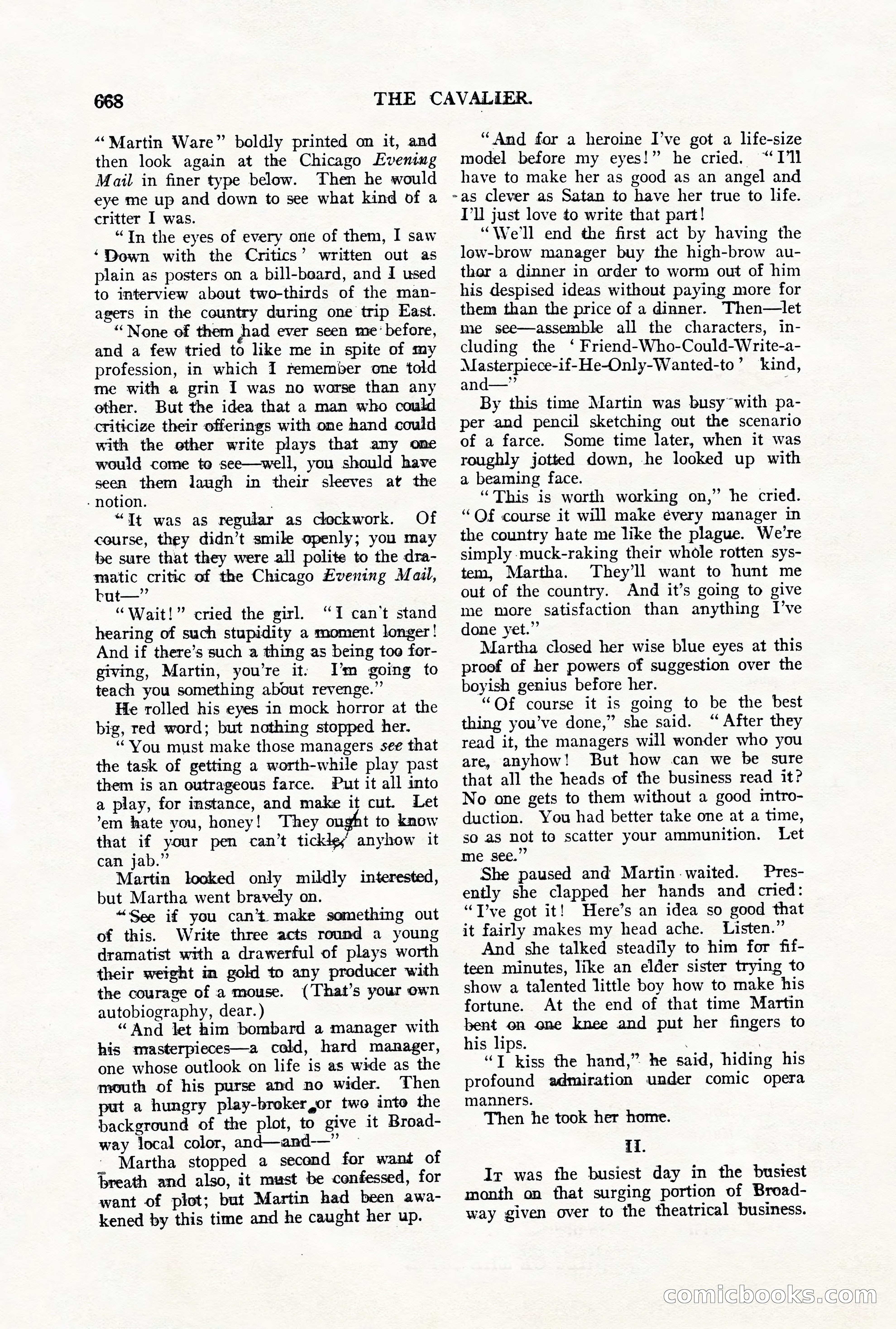 The Cavalier for May — page 96 of 198