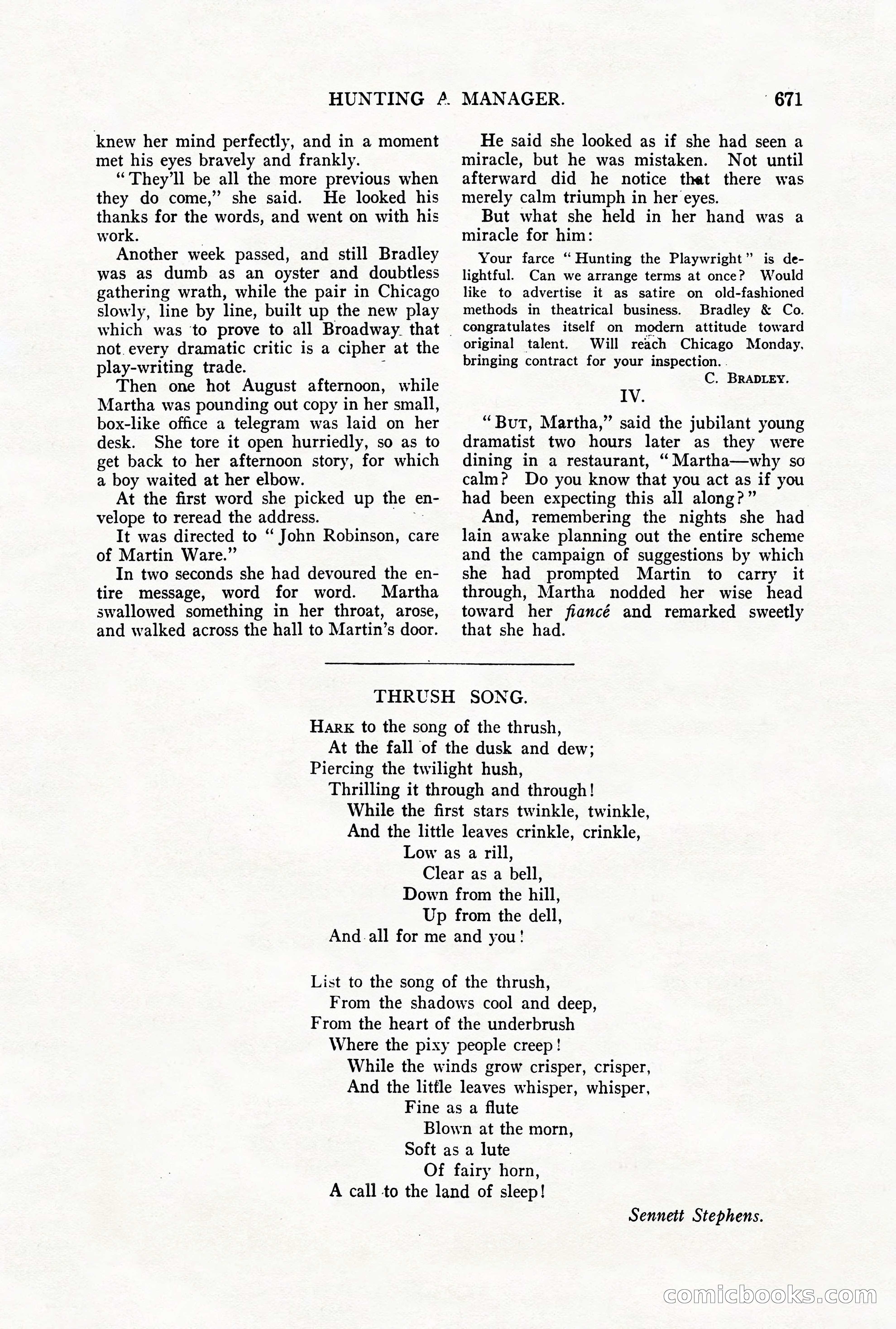 The Cavalier for May — page 99 of 198