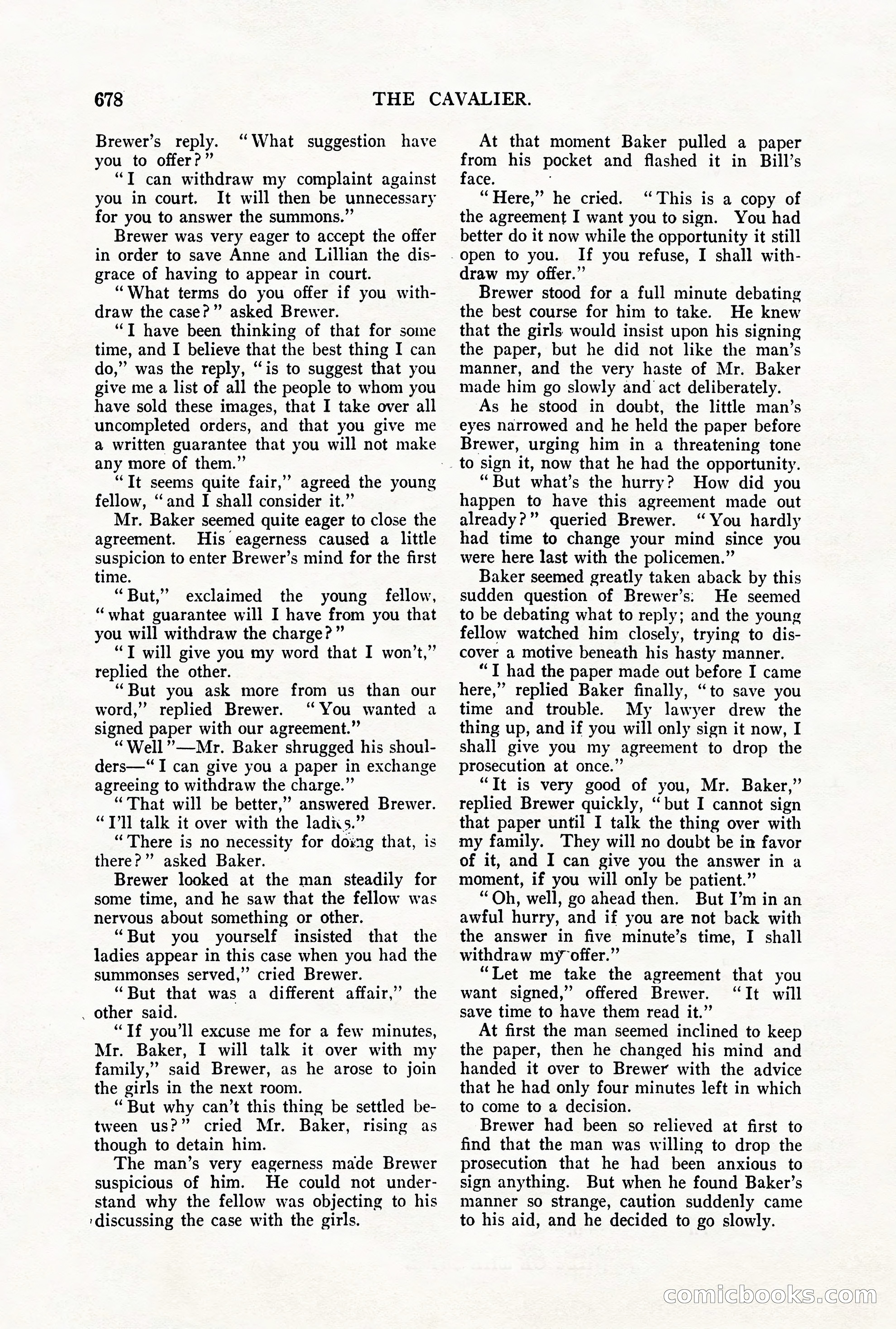 The Cavalier for May — page 106 of 198
