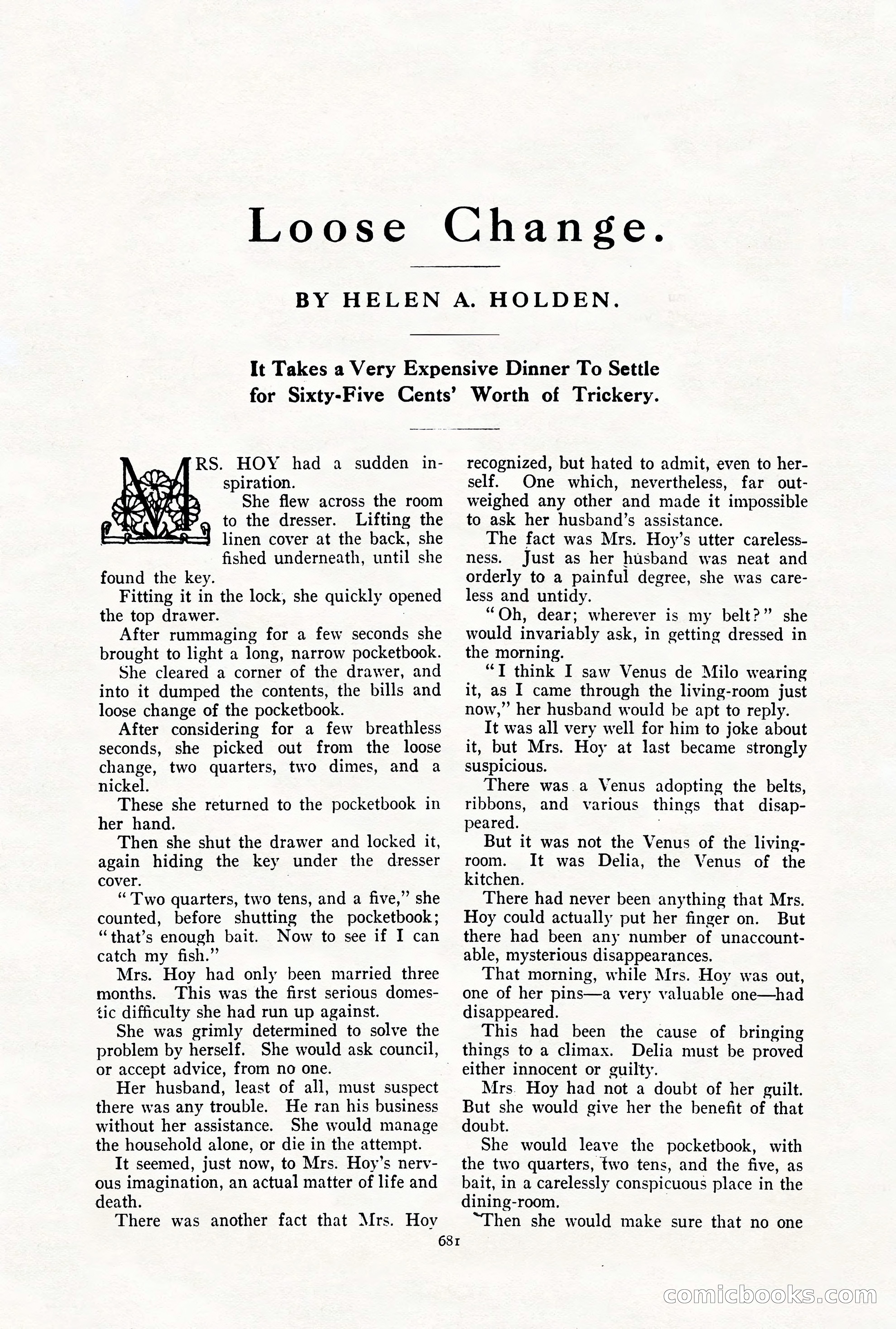 The Cavalier for May — page 109 of 198