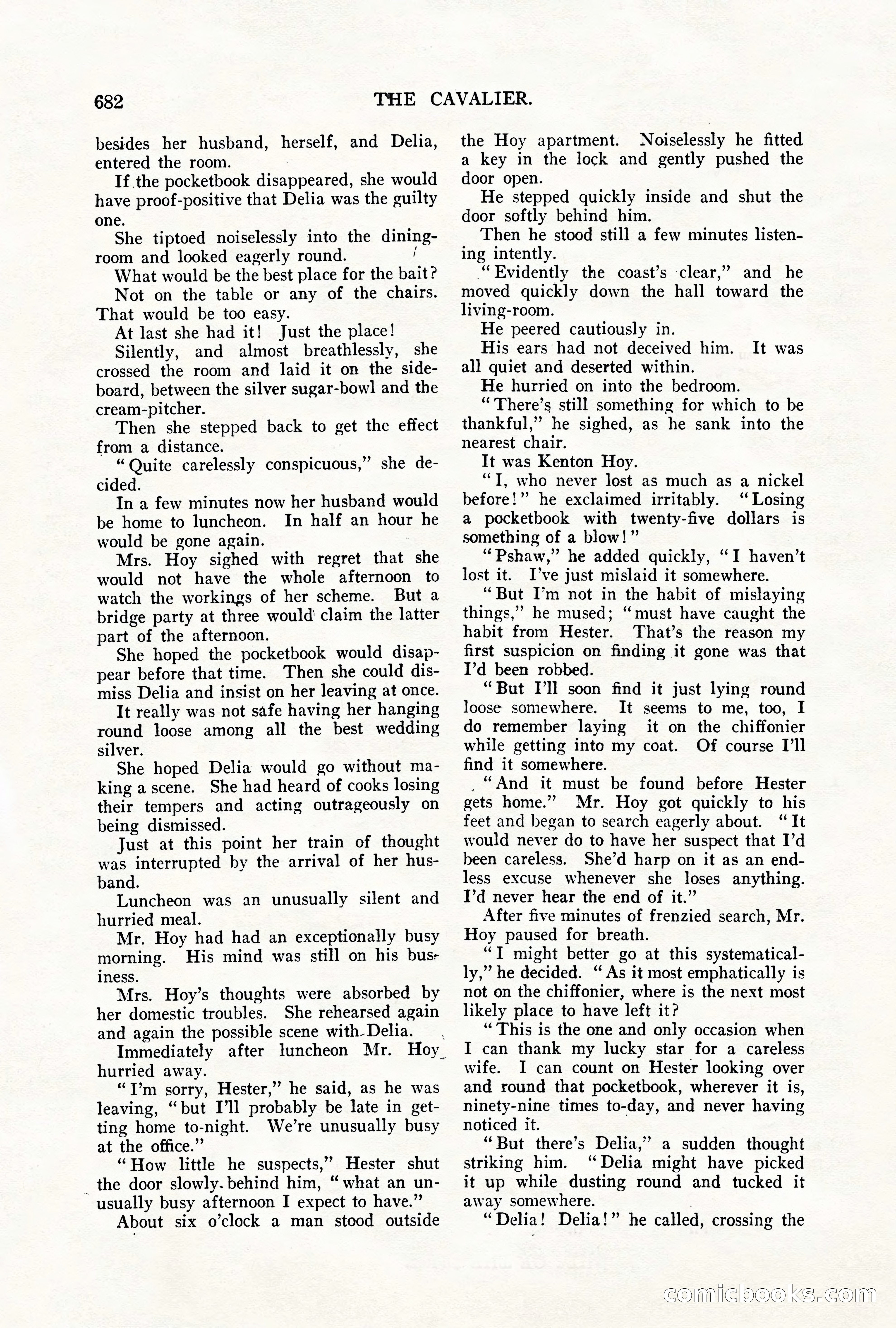 The Cavalier for May — page 110 of 198