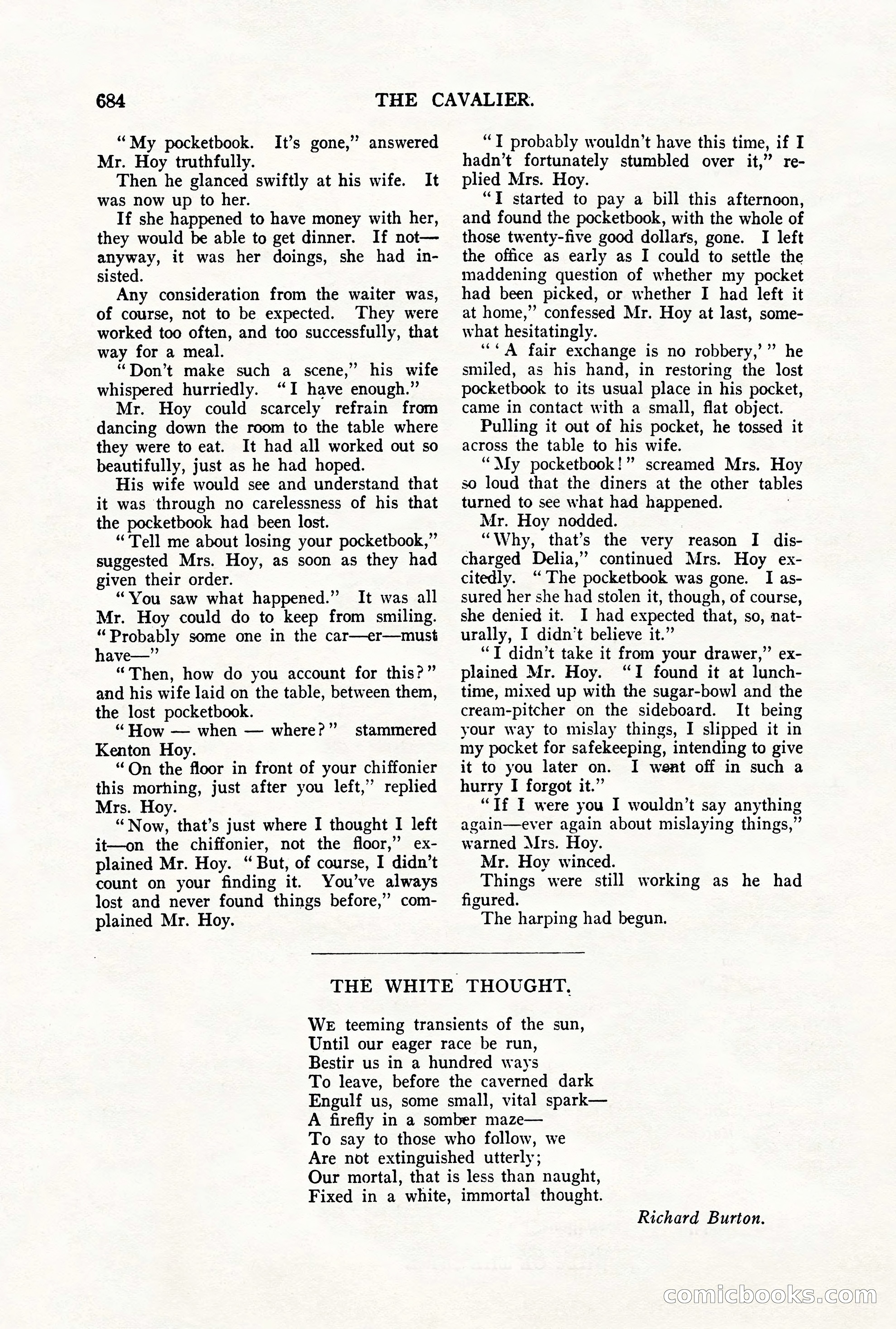 The Cavalier for May — page 112 of 198