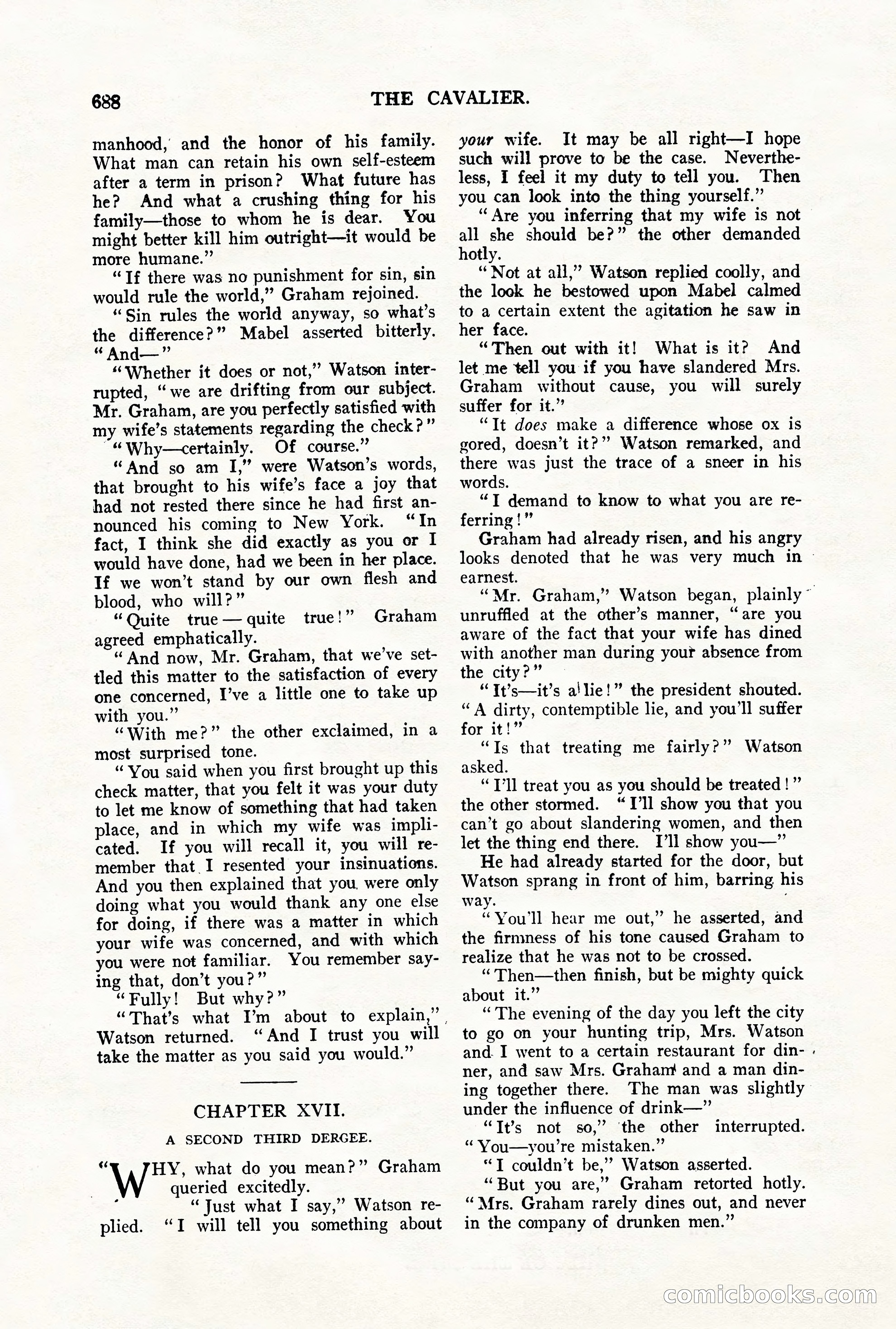 The Cavalier for May — page 116 of 198