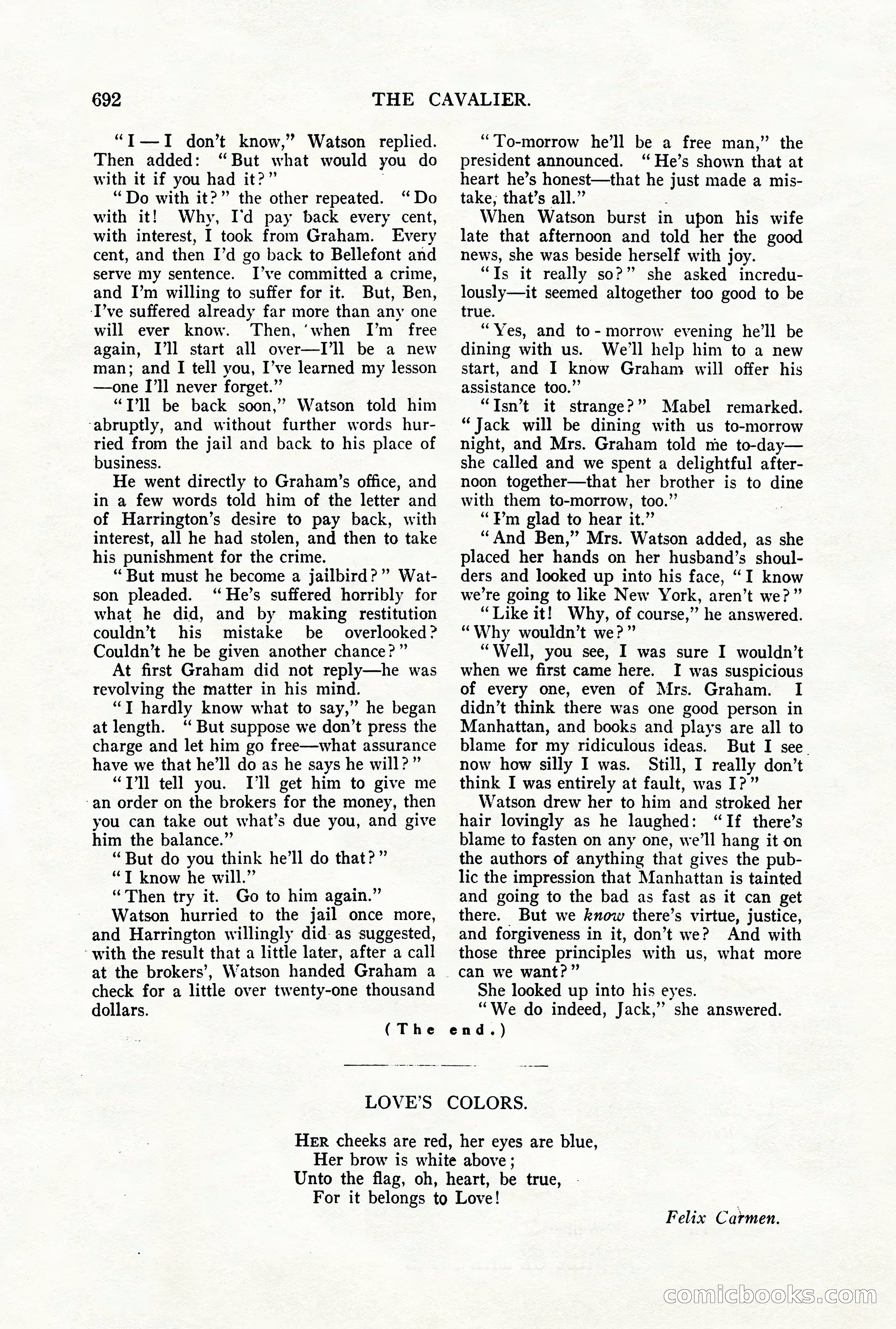 The Cavalier for May — page 120 of 198