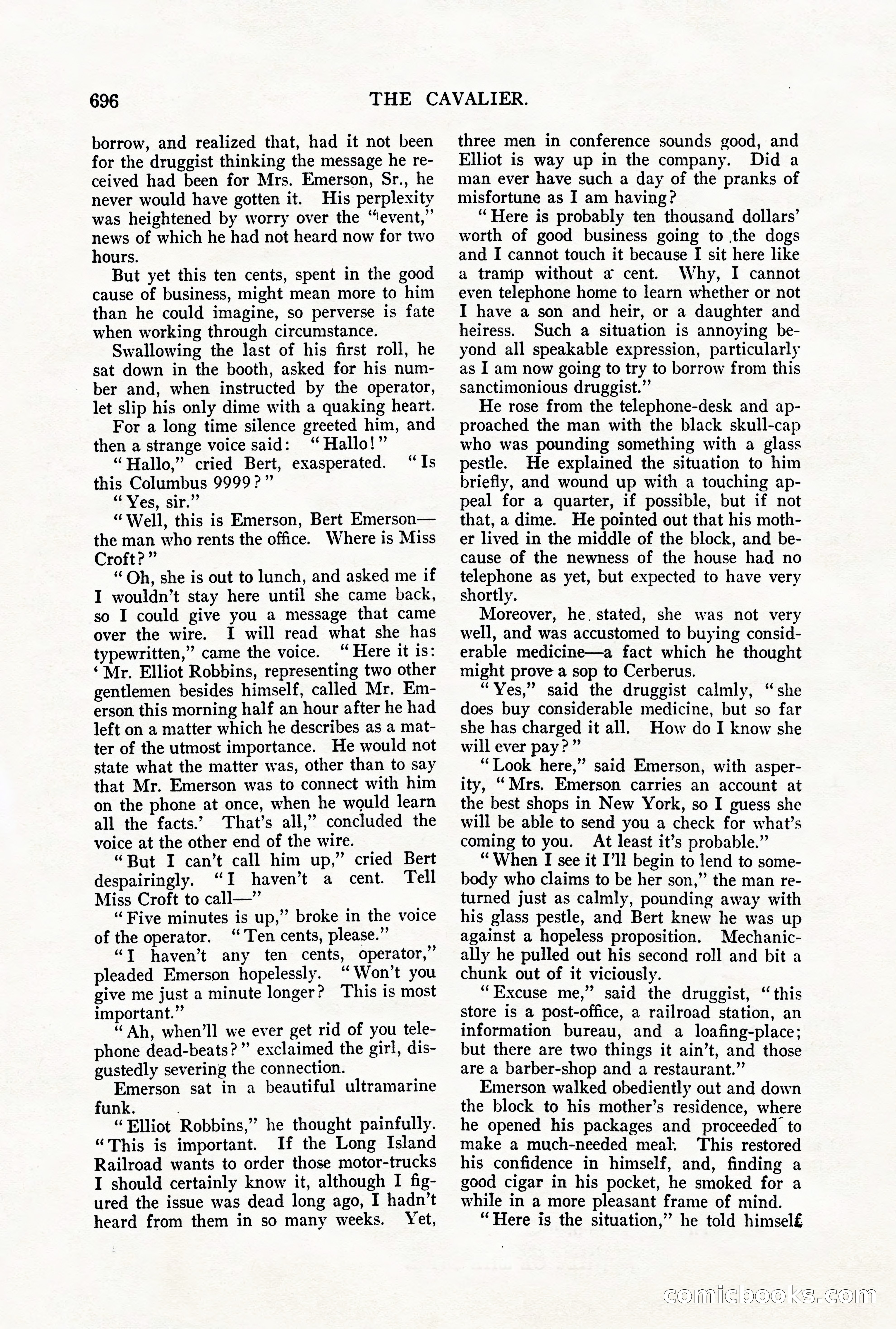 The Cavalier for May — page 124 of 198