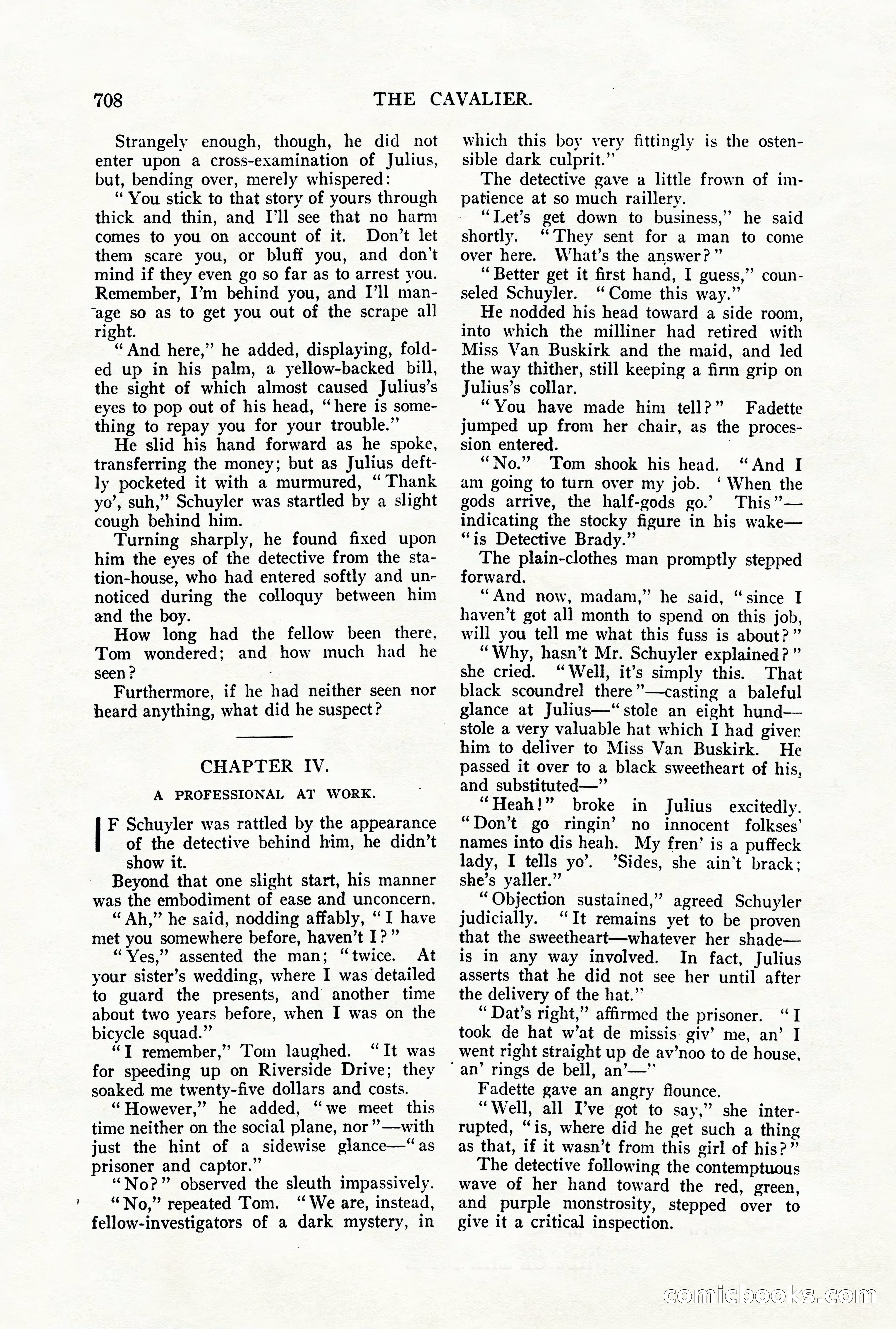 The Cavalier for May — page 136 of 198