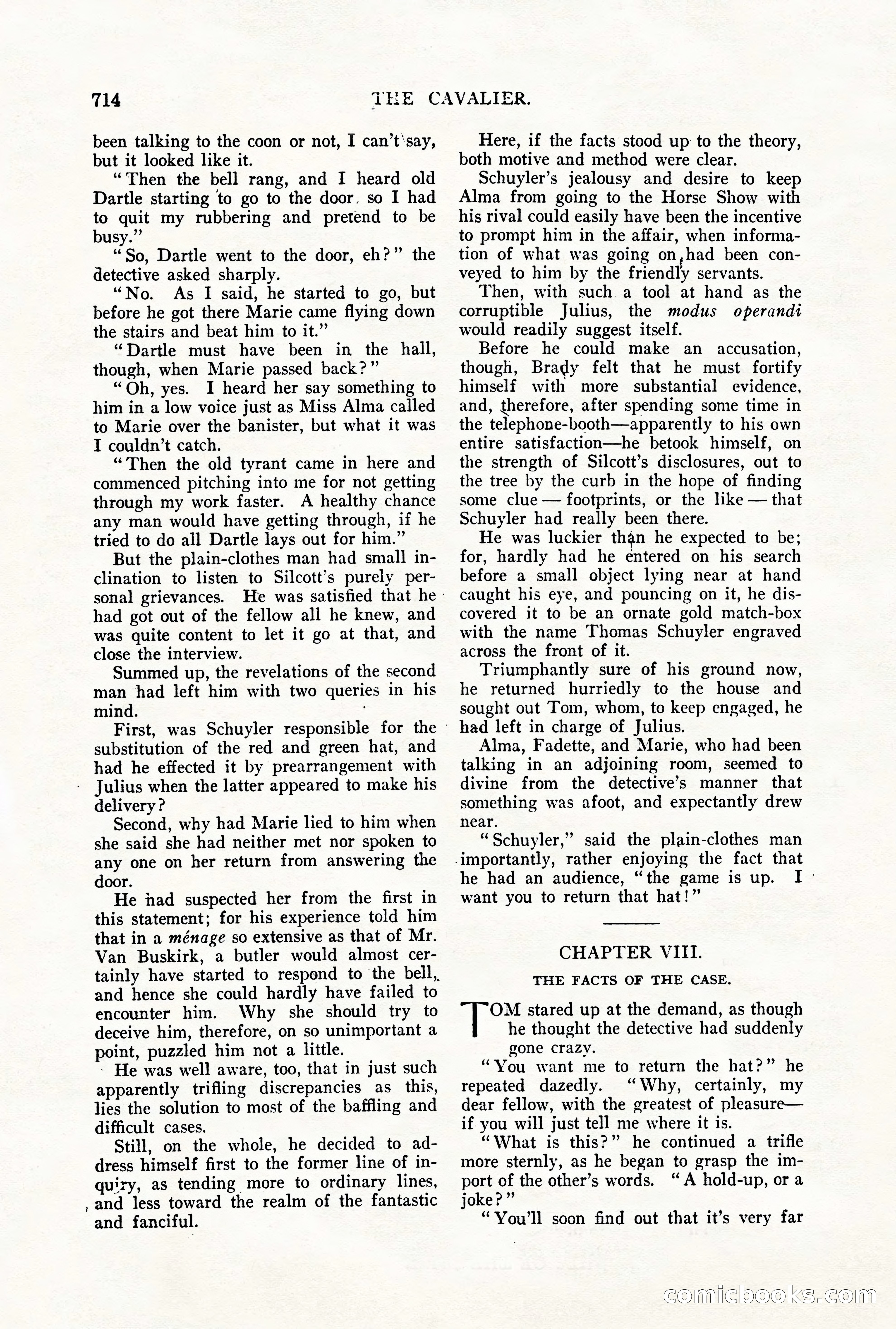 The Cavalier for May — page 142 of 198