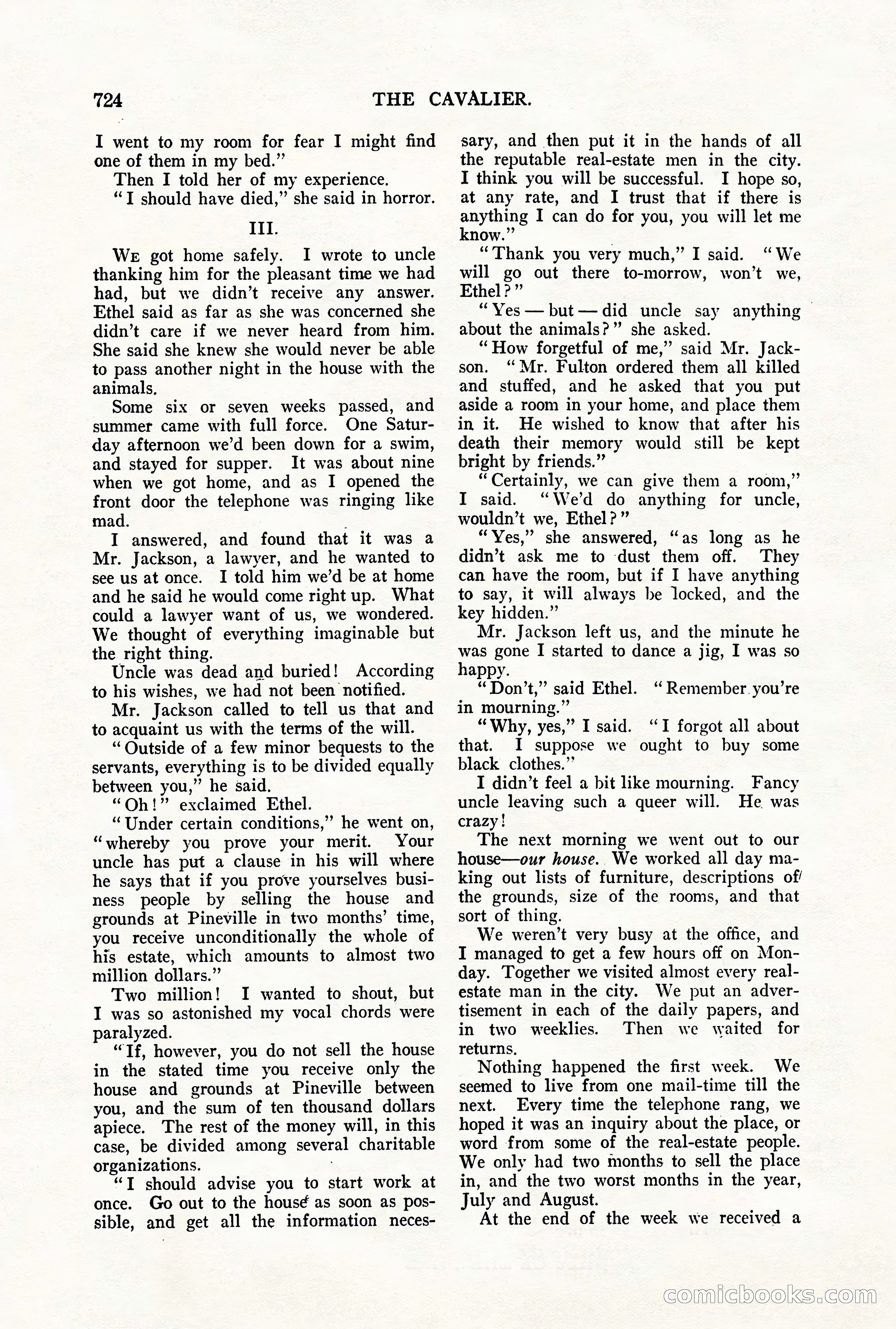 The Cavalier for May — page 152 of 198