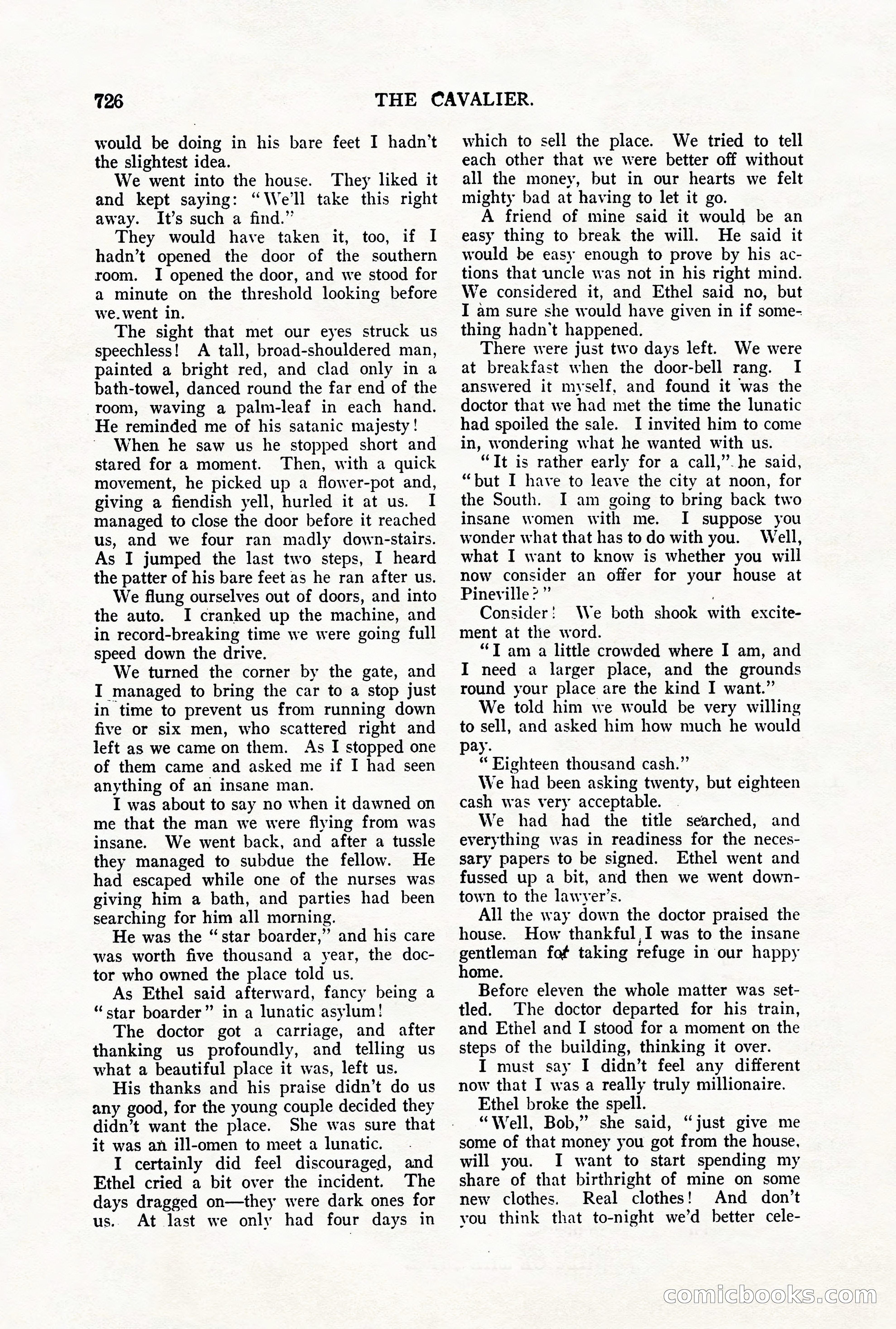 The Cavalier for May — page 154 of 198