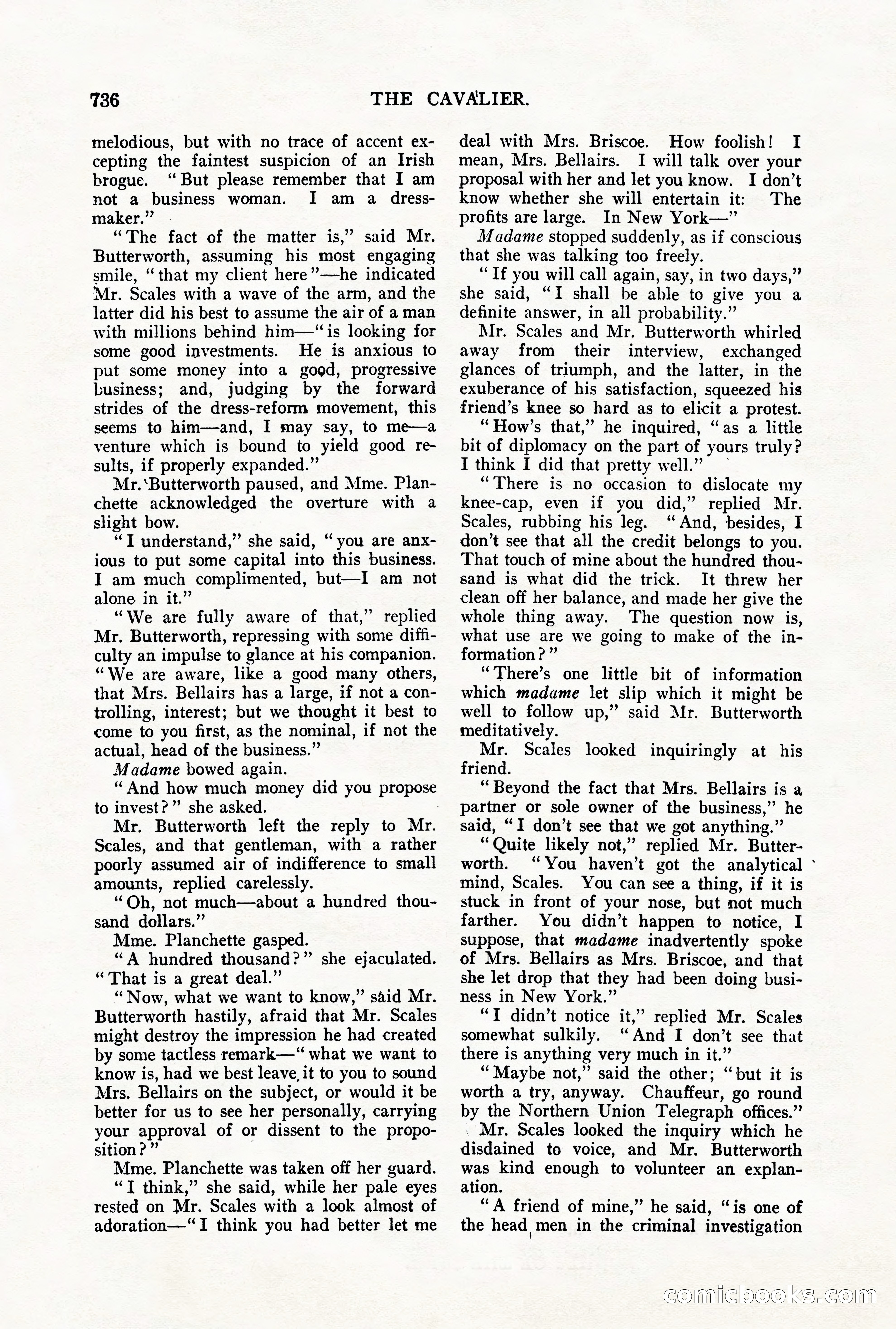The Cavalier for May — page 164 of 198
