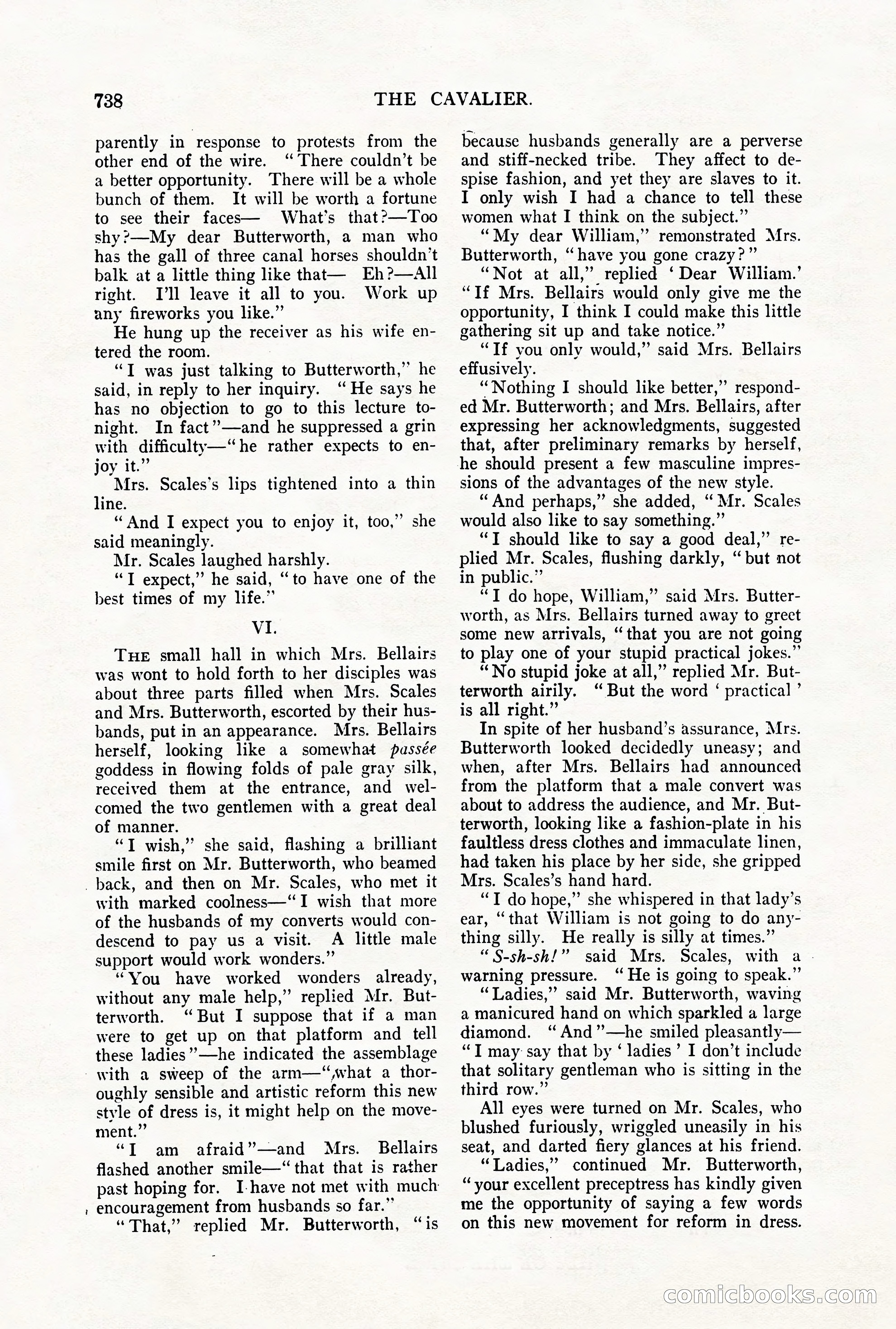 The Cavalier for May — page 166 of 198