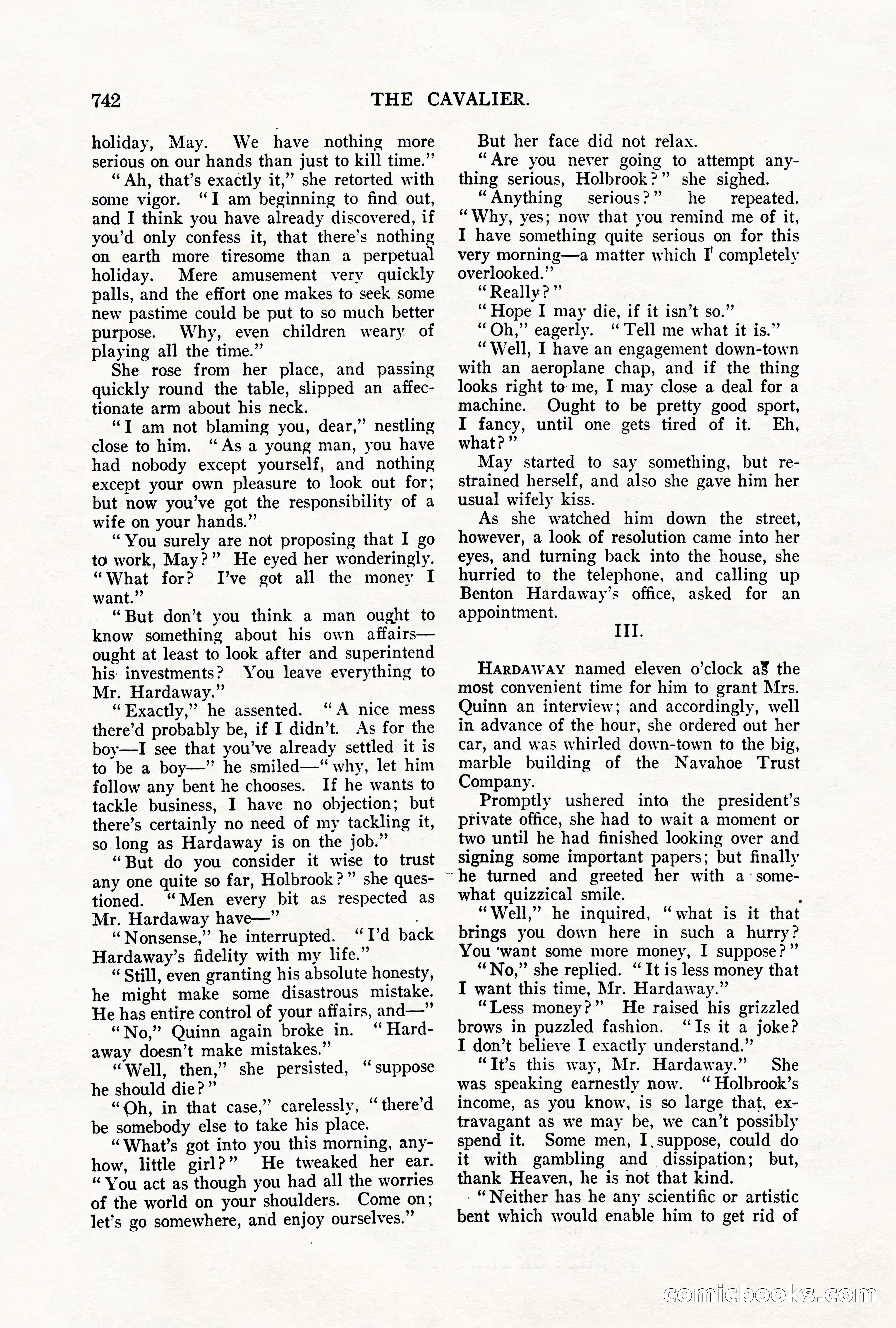 The Cavalier for May — page 170 of 198