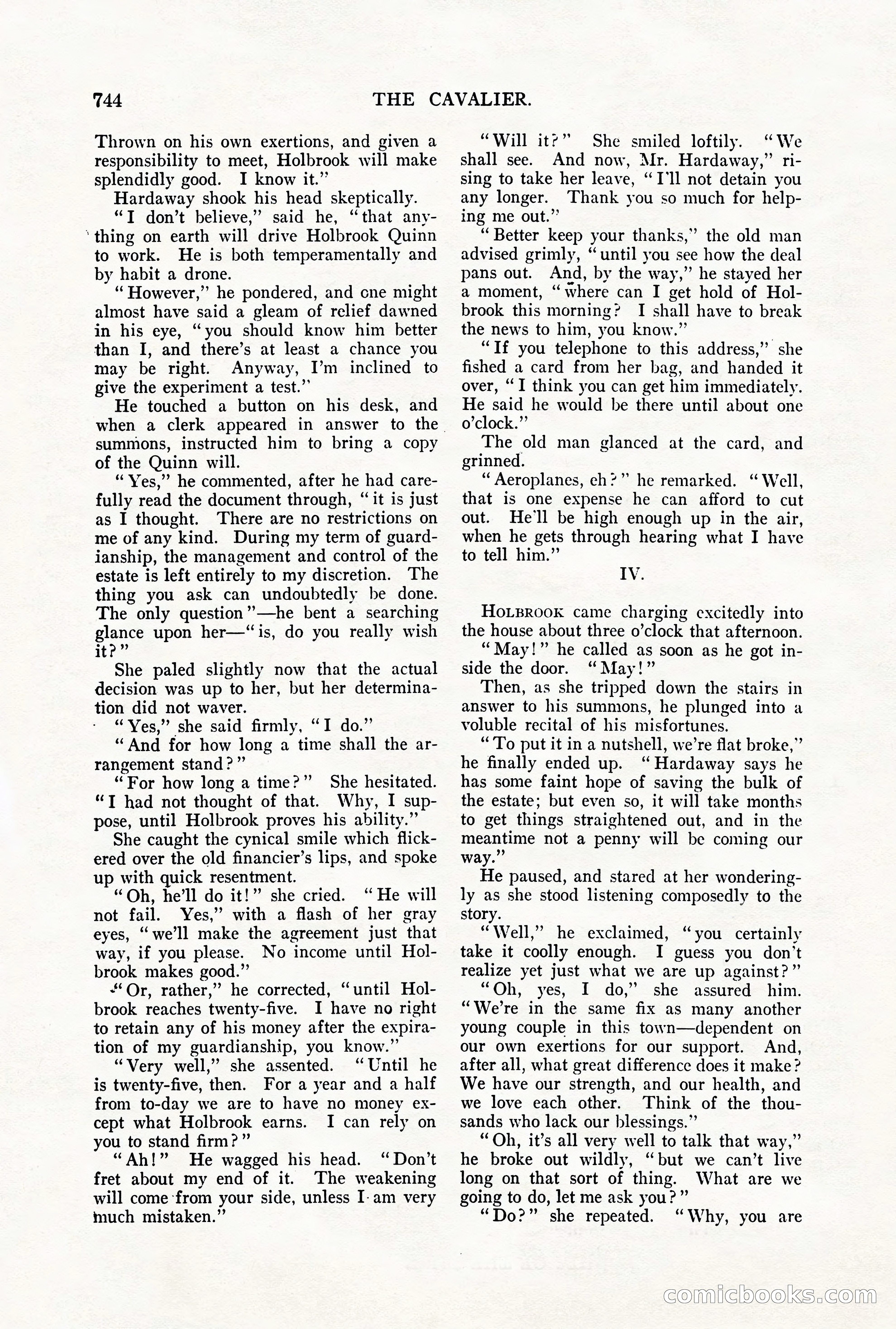 The Cavalier for May — page 172 of 198