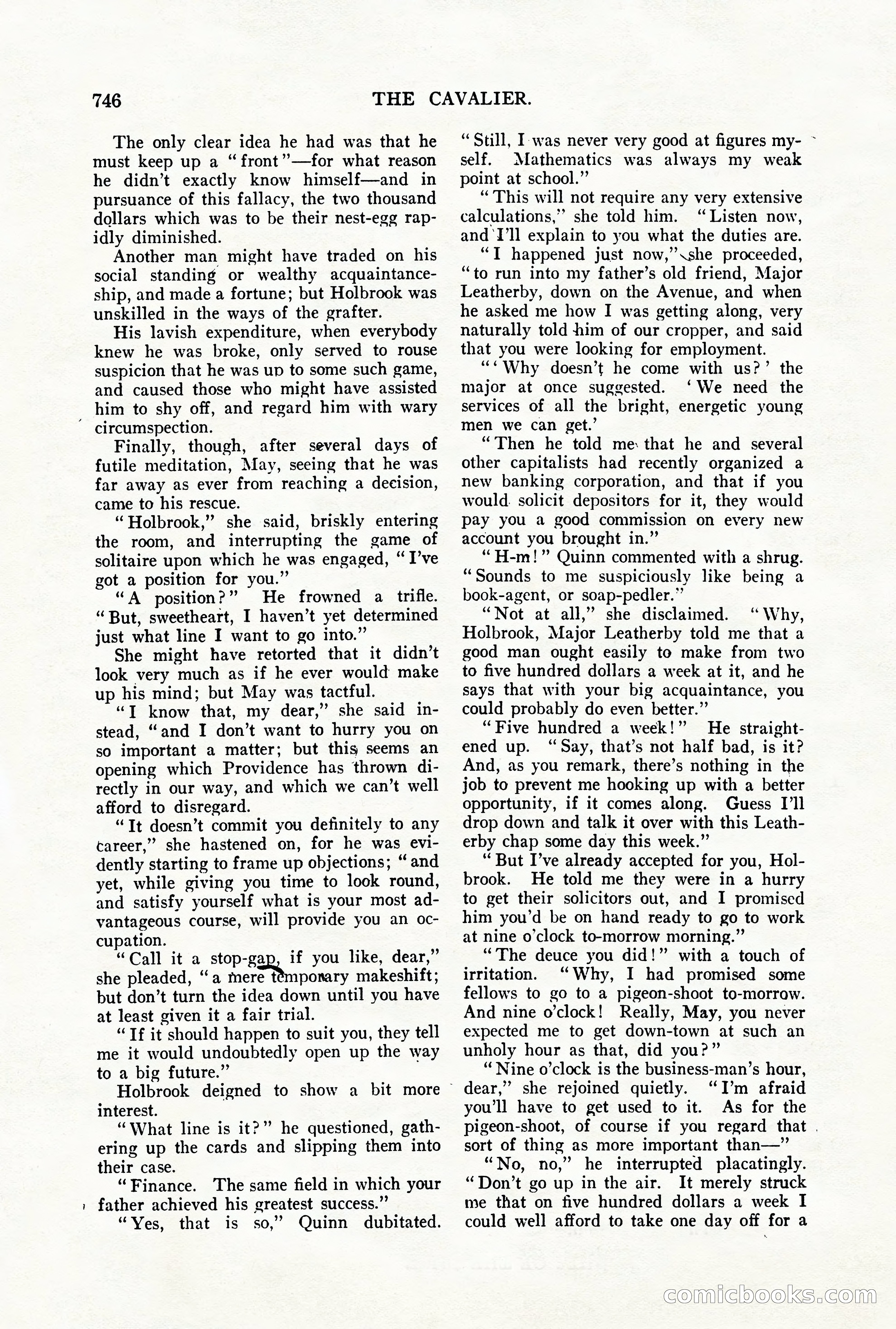 The Cavalier for May — page 174 of 198