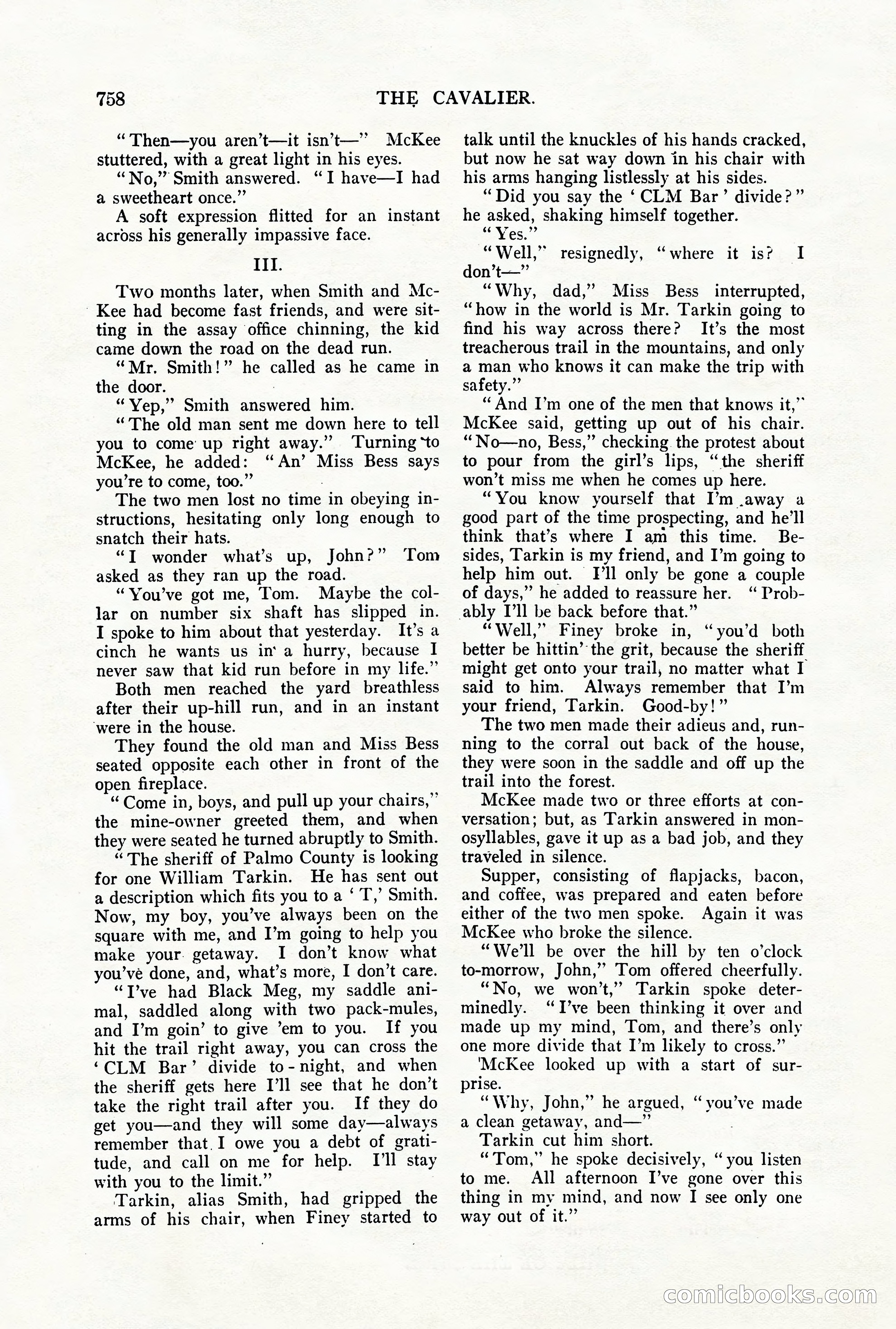 The Cavalier for May — page 186 of 198