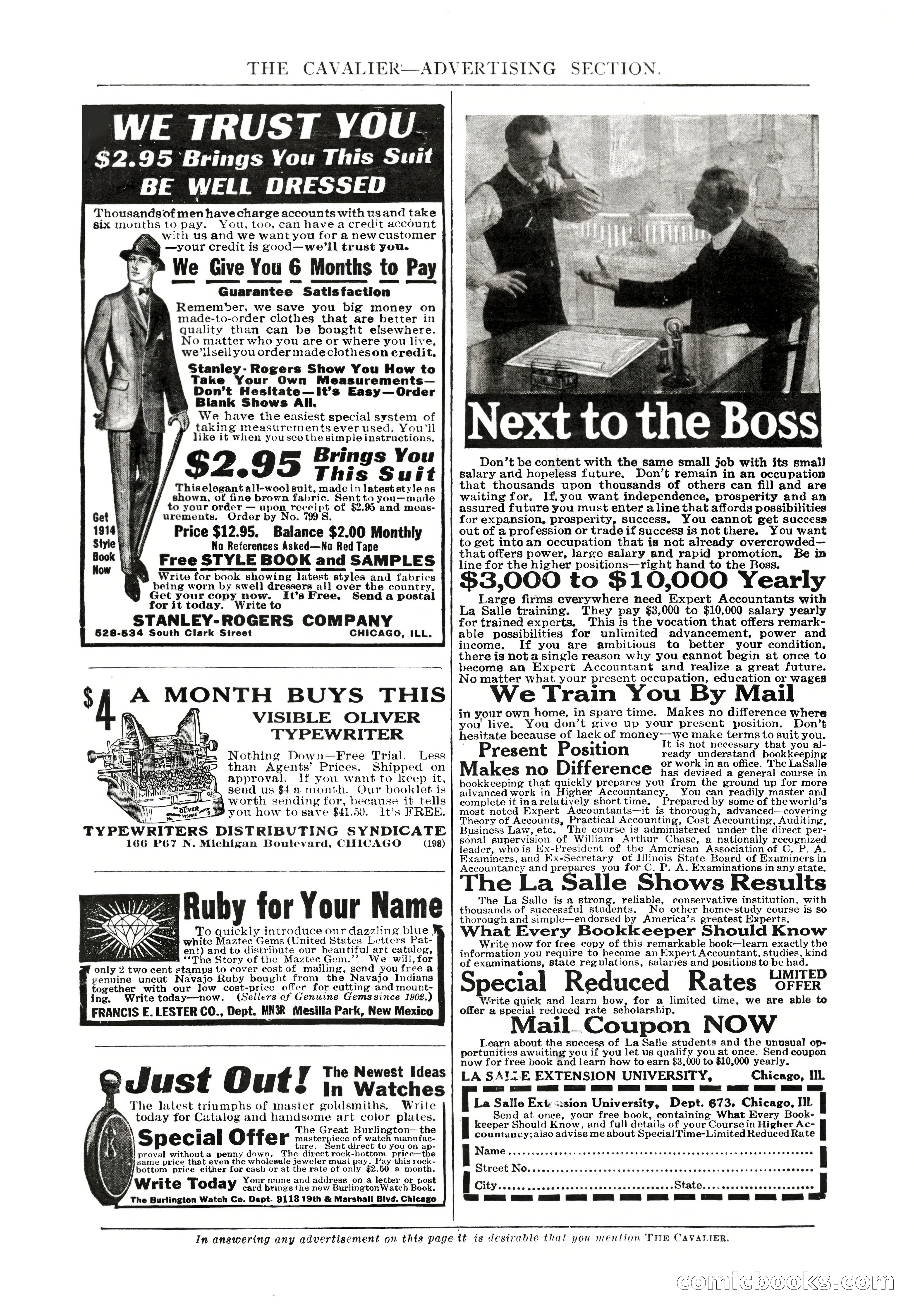 The Cavalier, March 14, 1914 — page 3 of 204