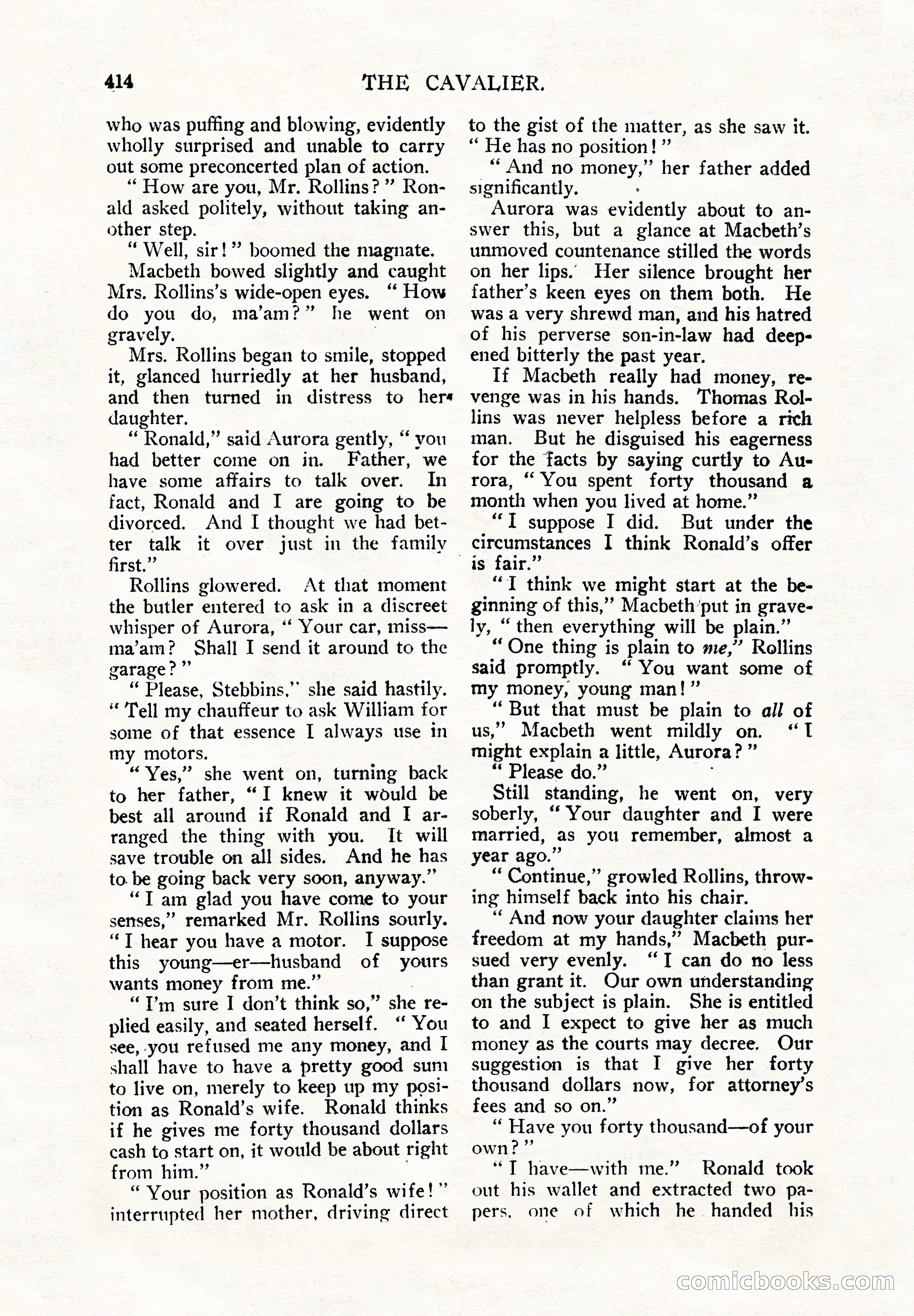 The Cavalier, March 14, 1914 — page 40 of 204