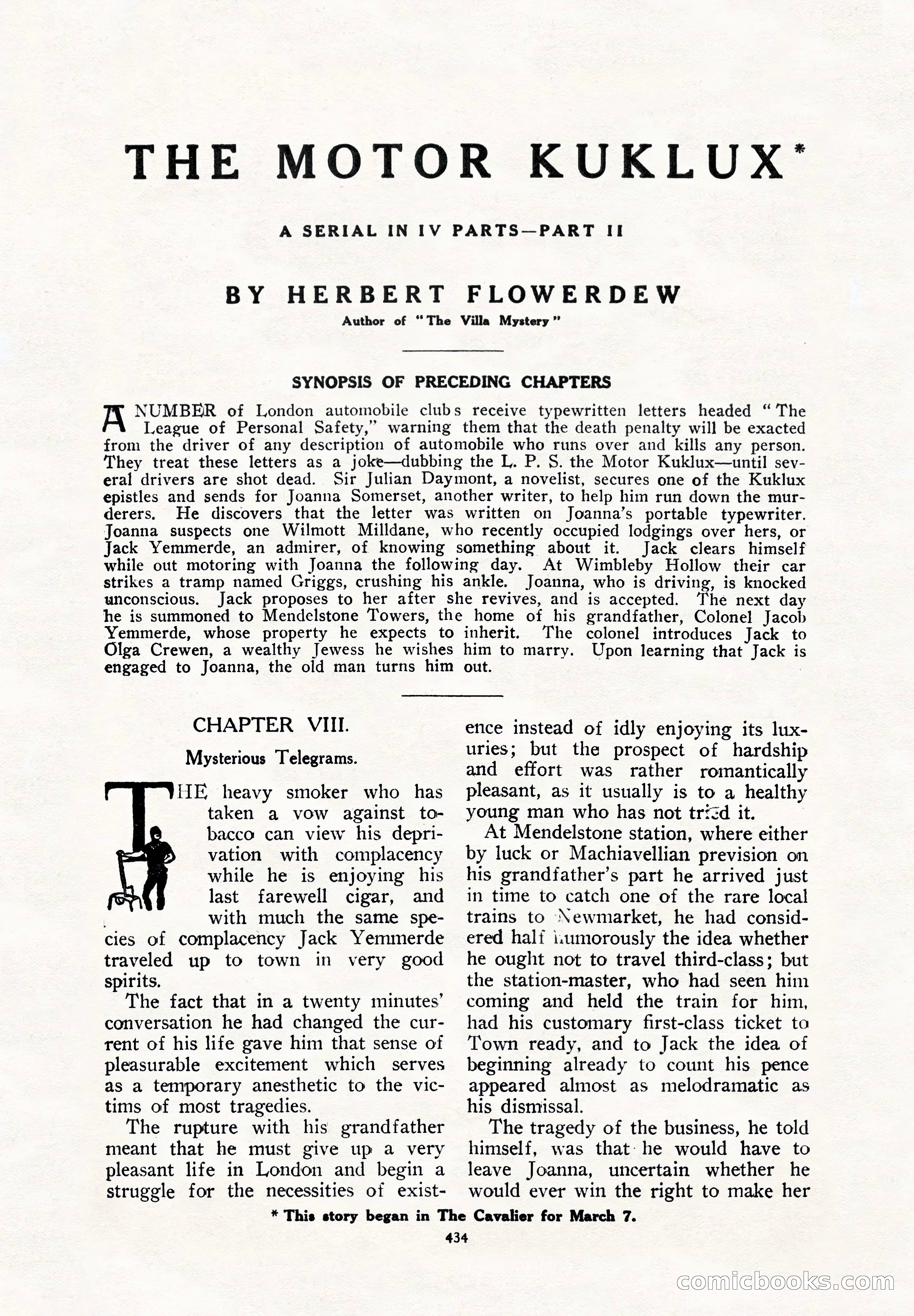 The Cavalier, March 14, 1914 — page 60 of 204