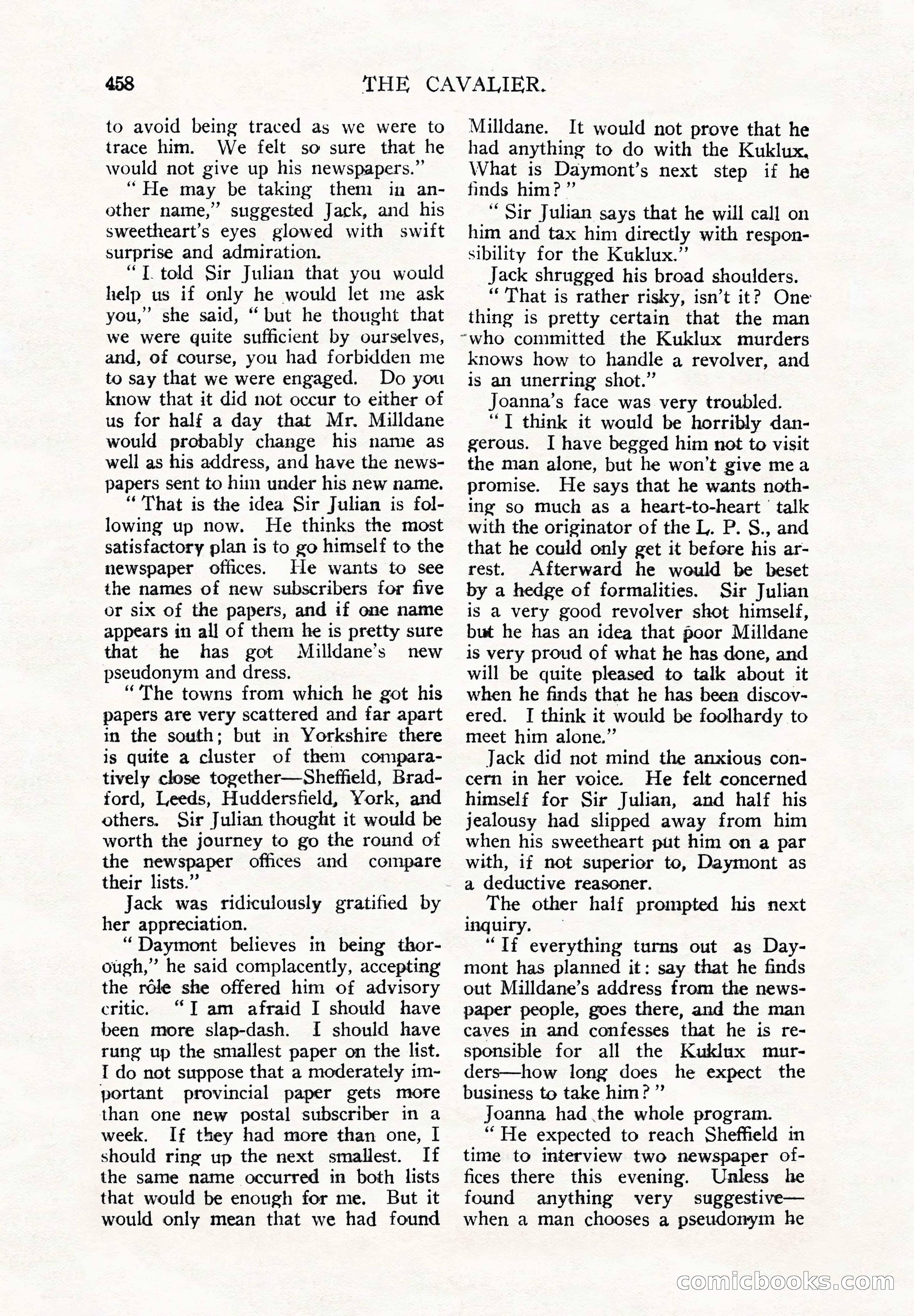 The Cavalier, March 14, 1914 — page 84 of 204