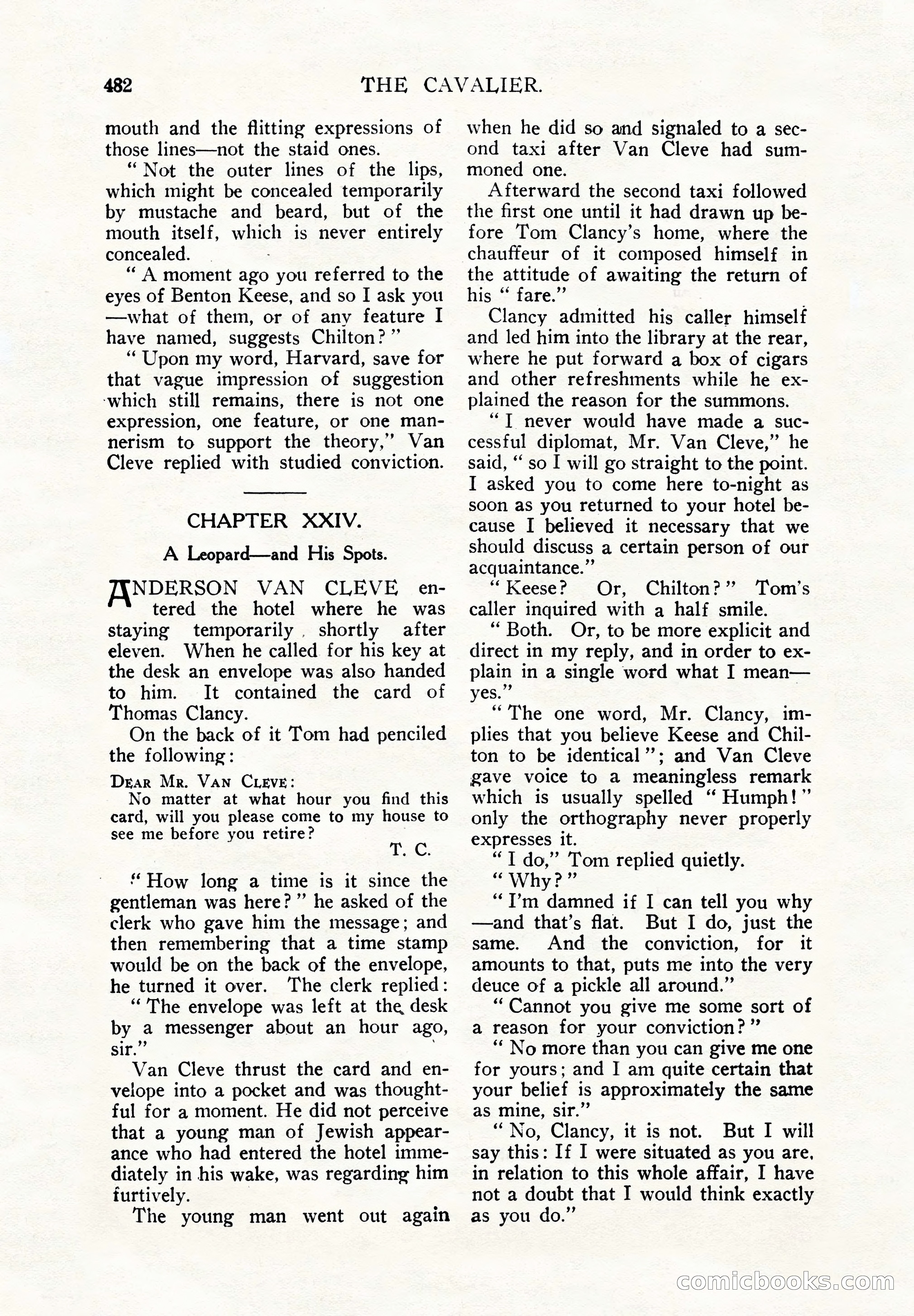 The Cavalier, March 14, 1914 — page 108 of 204