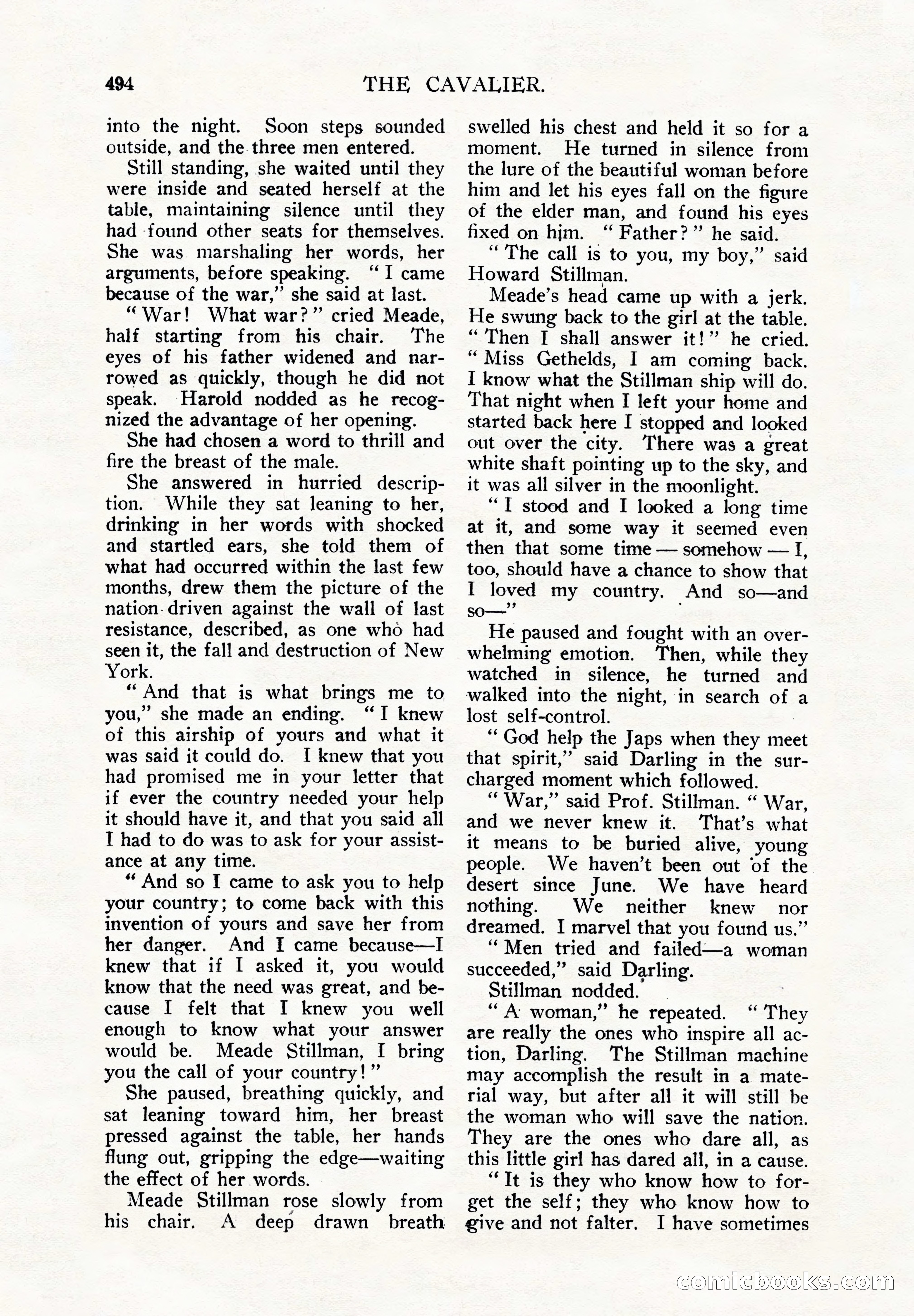 The Cavalier, March 14, 1914 — page 120 of 204