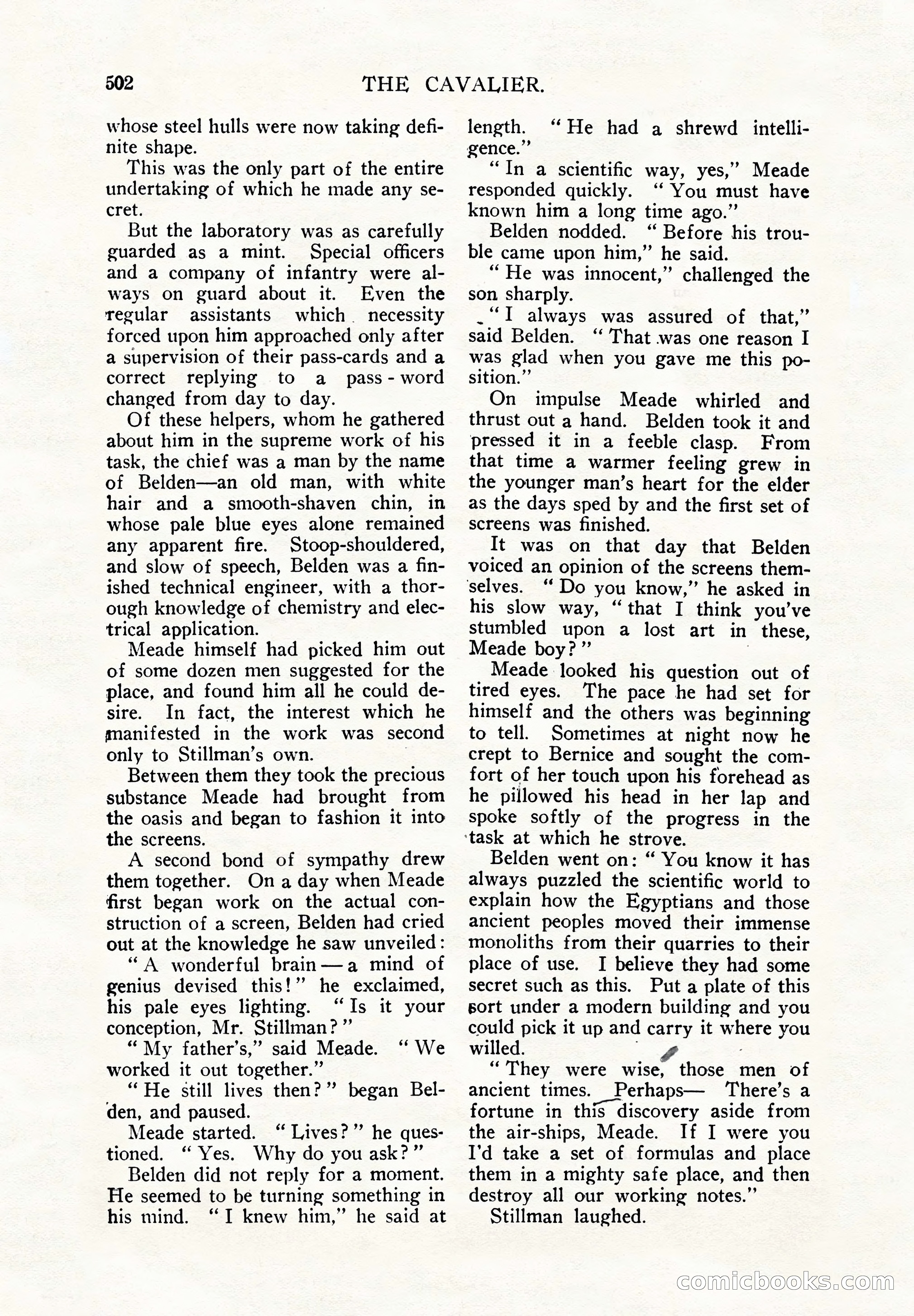The Cavalier, March 14, 1914 — page 128 of 204